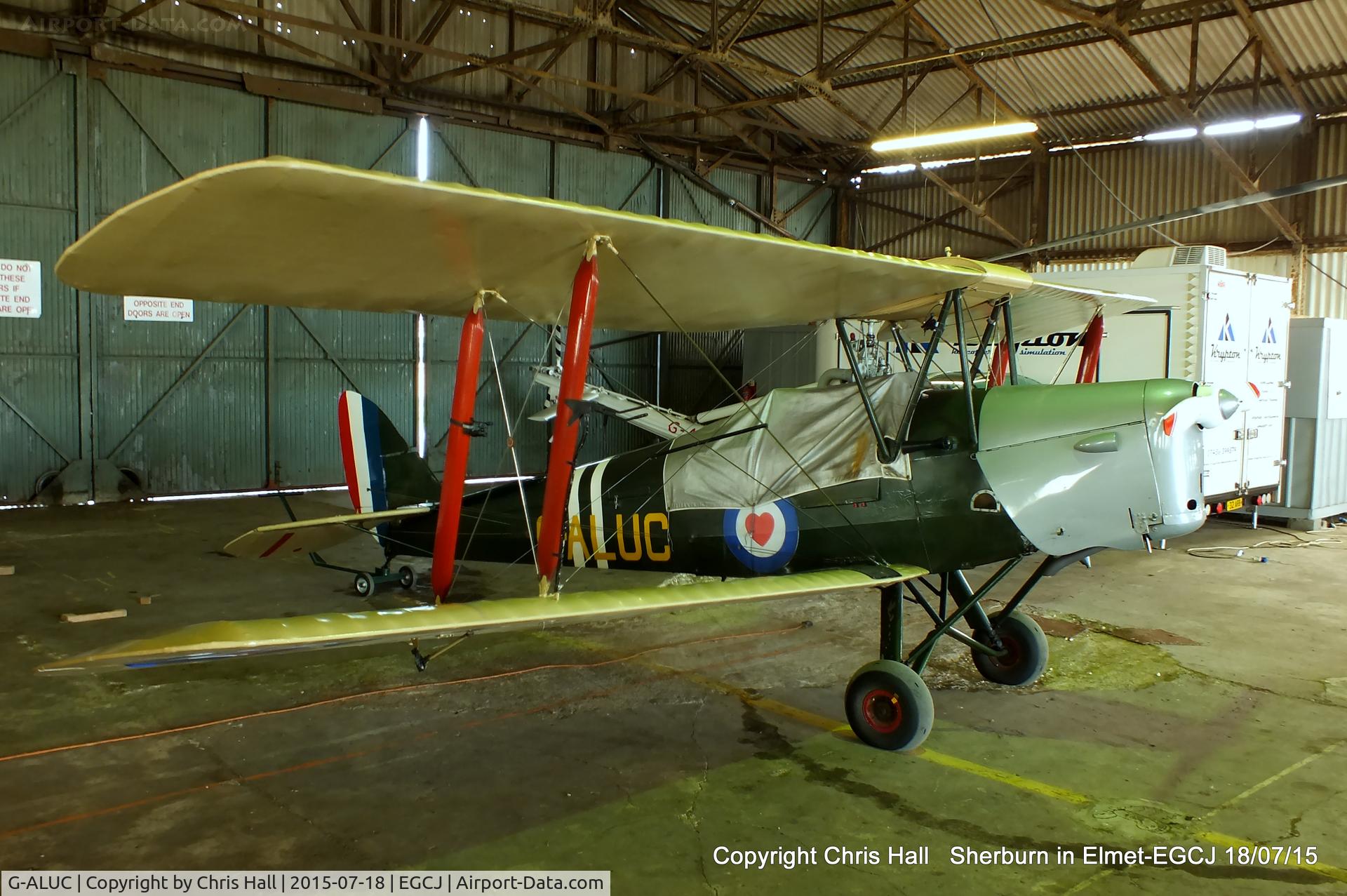 G-ALUC, 1940 De Havilland DH-82A Tiger Moth II C/N 83094, at Sherburn in Elmet