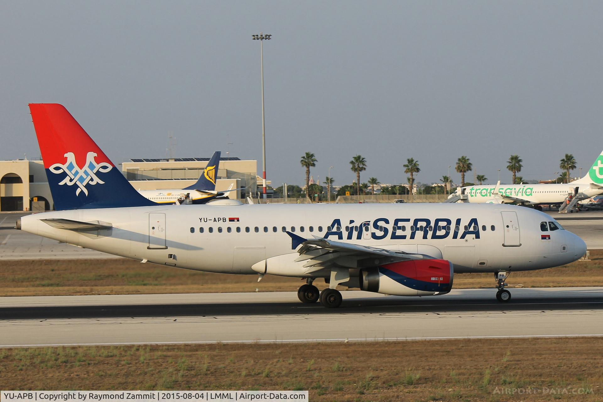 YU-APB, 2004 Airbus A319-132 C/N 2296, Airbus319 YU-APB Air Serbia