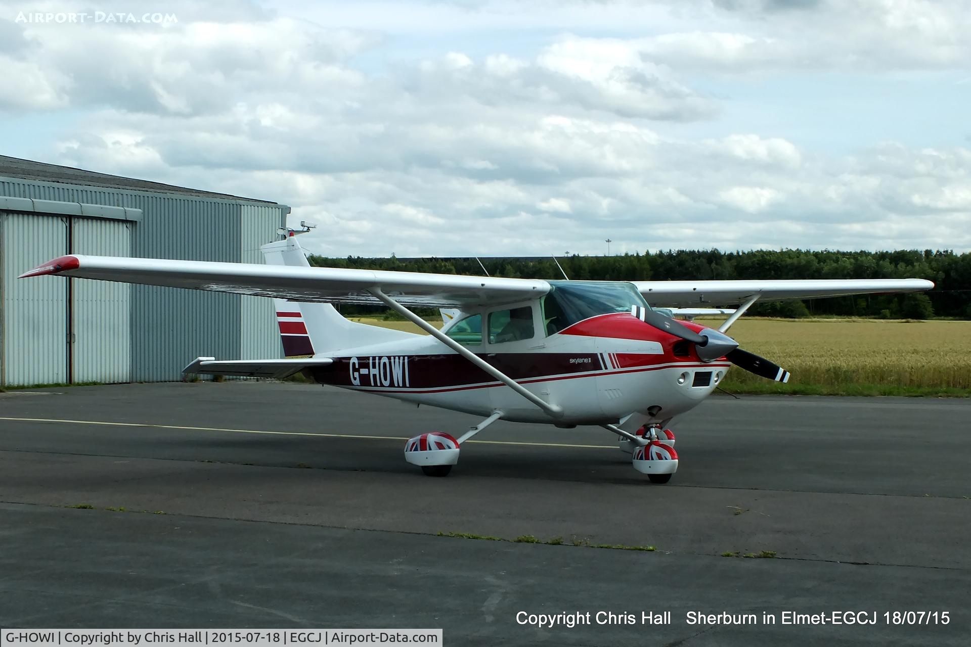 G-HOWI, 1977 Reims F182Q C/N F1820049, at Sherburn in Elmet