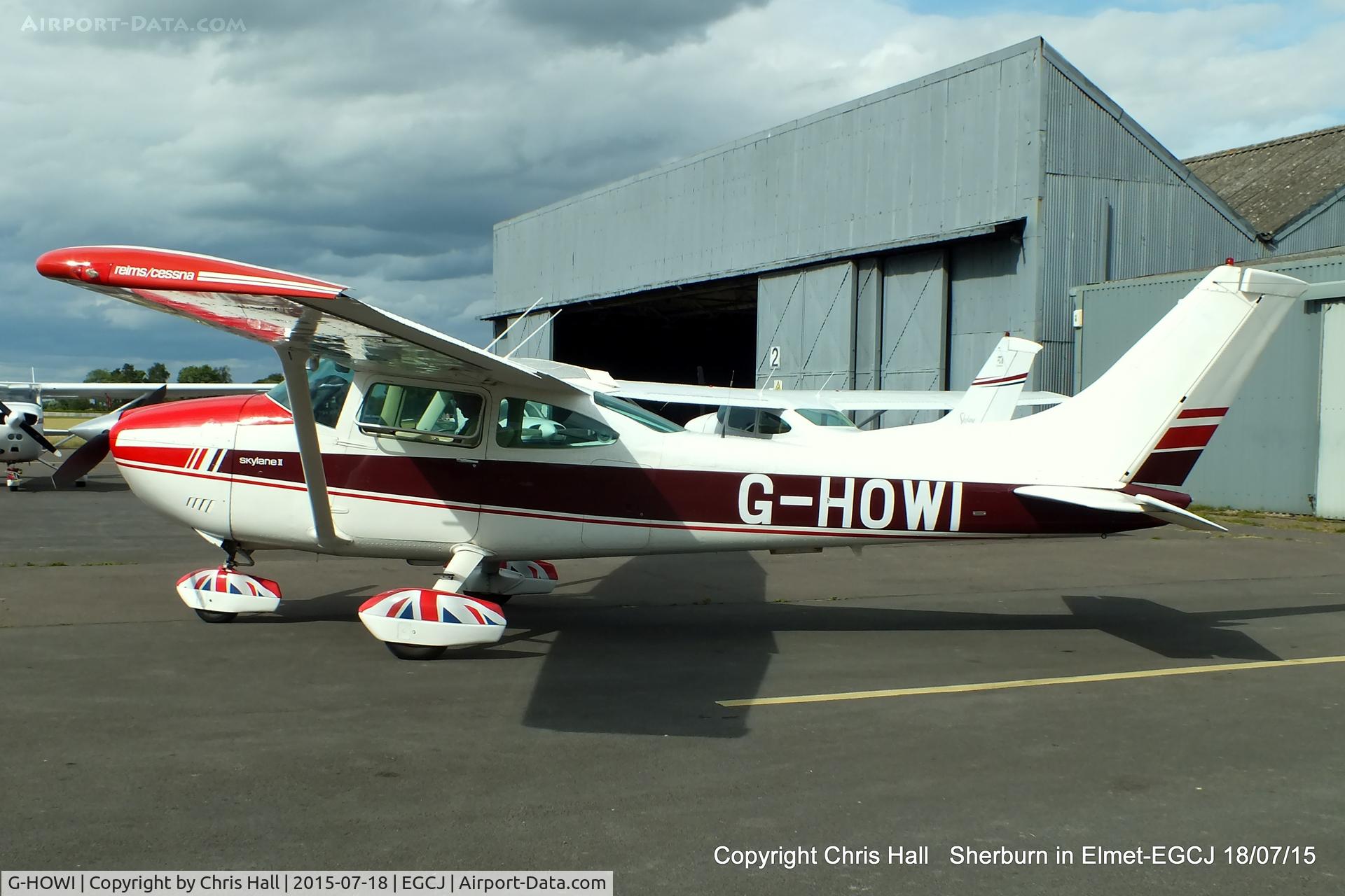 G-HOWI, 1977 Reims F182Q C/N F1820049, at Sherburn in Elmet