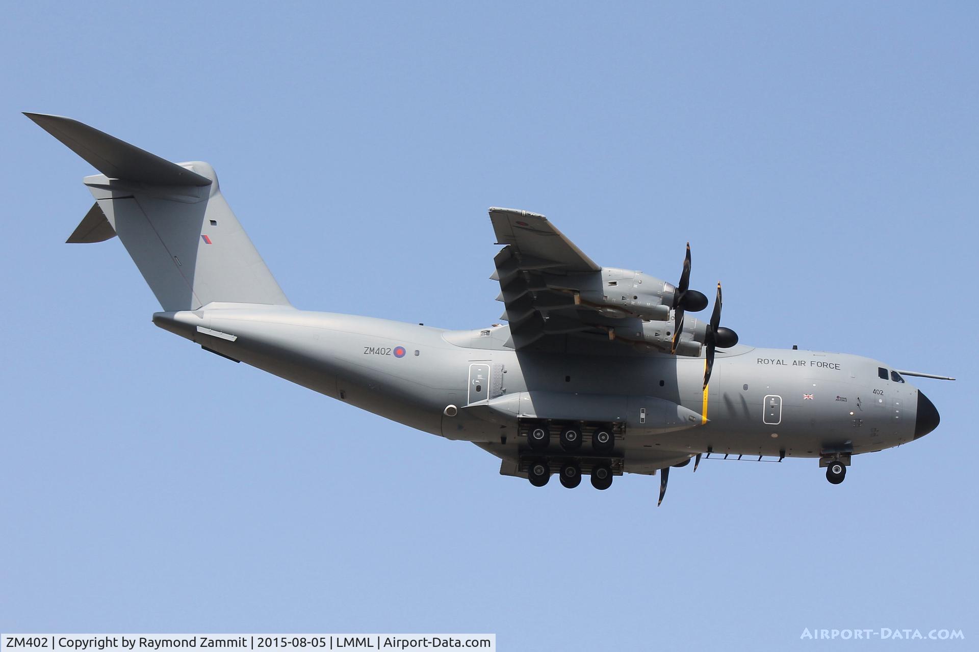 ZM402, 2014 Airbus A400M Atlas C.1 C/N 017, Airbus A400M Atlas C1 ZM402 Royal Air Force