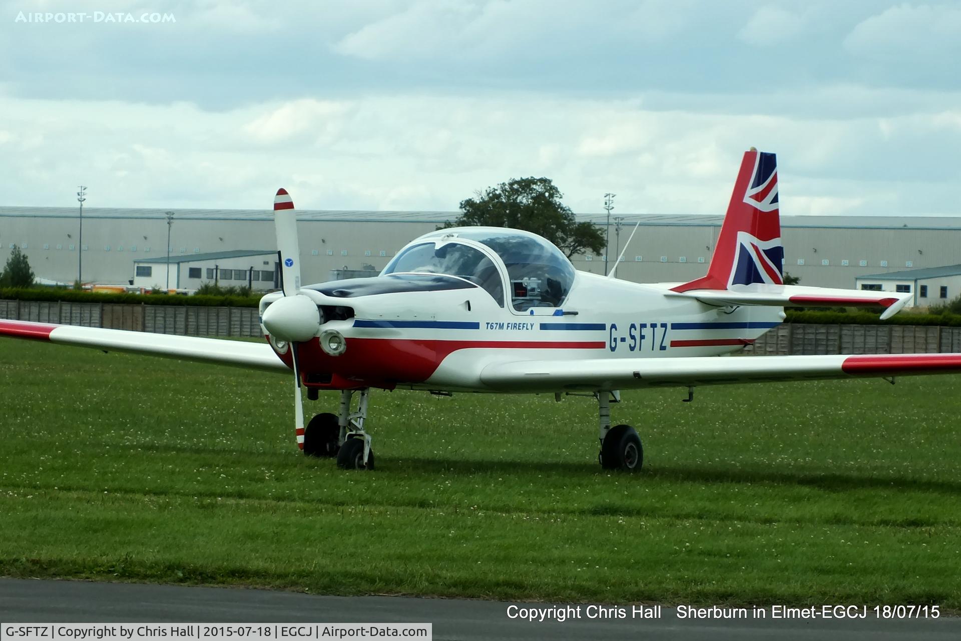 G-SFTZ, 1983 Slingsby T-67M Firefly C/N 2000, at Sherburn in Elmet