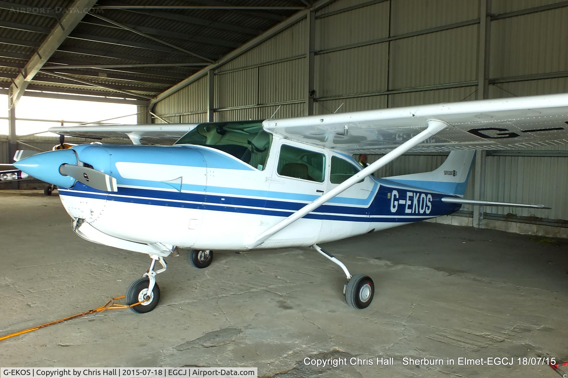 G-EKOS, 1978 Reims FR182 Skylane RG C/N 0017, at Sherburn in Elmet
