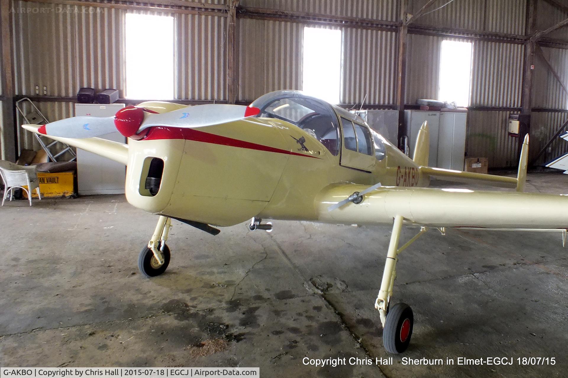G-AKBO, 1947 Miles M38 Messenger 2A C/N 6378, at Sherburn in Elmet