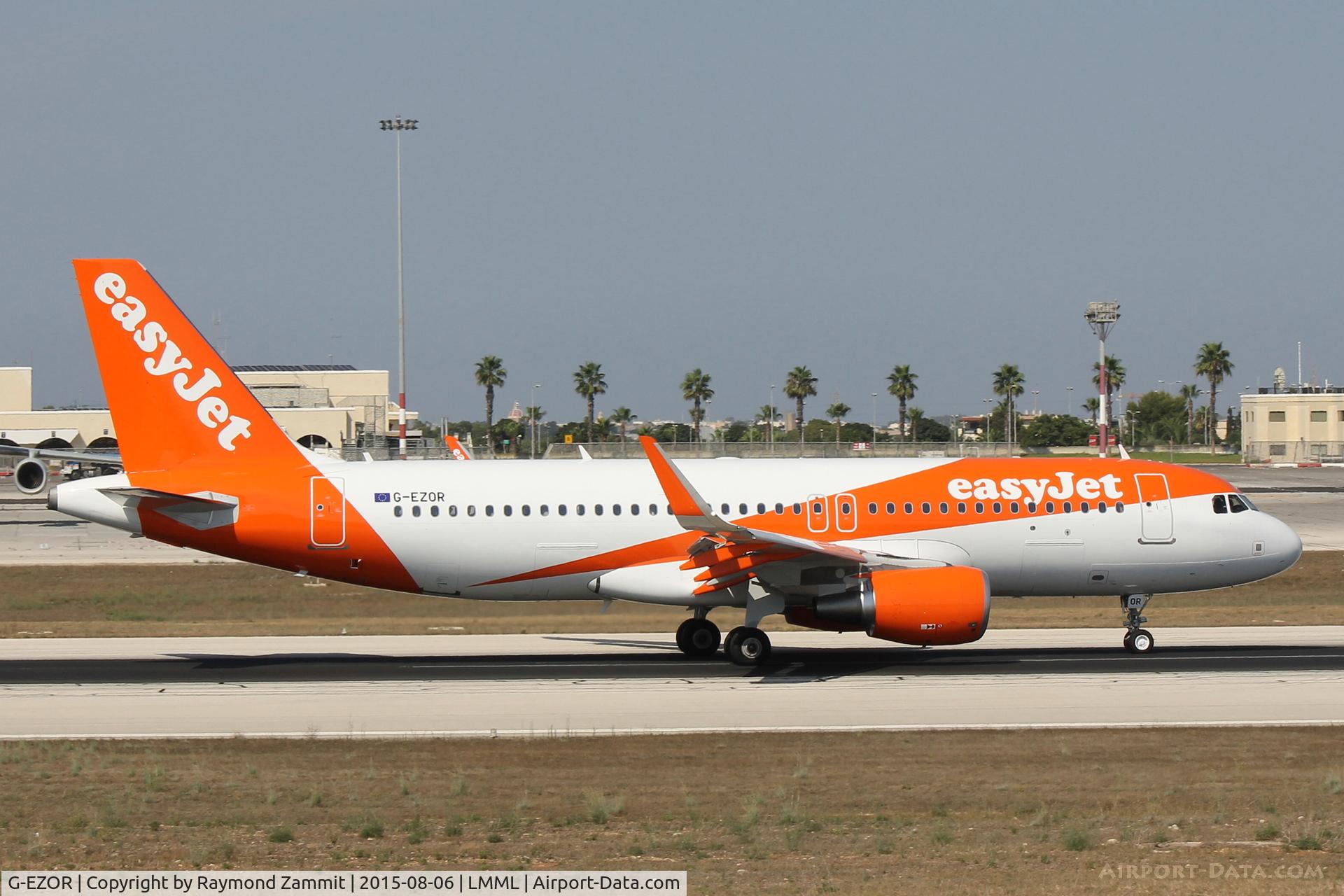 G-EZOR, 2015 Airbus A320-214 C/N 6675, Airbus320 G-EZOR Easyjet
