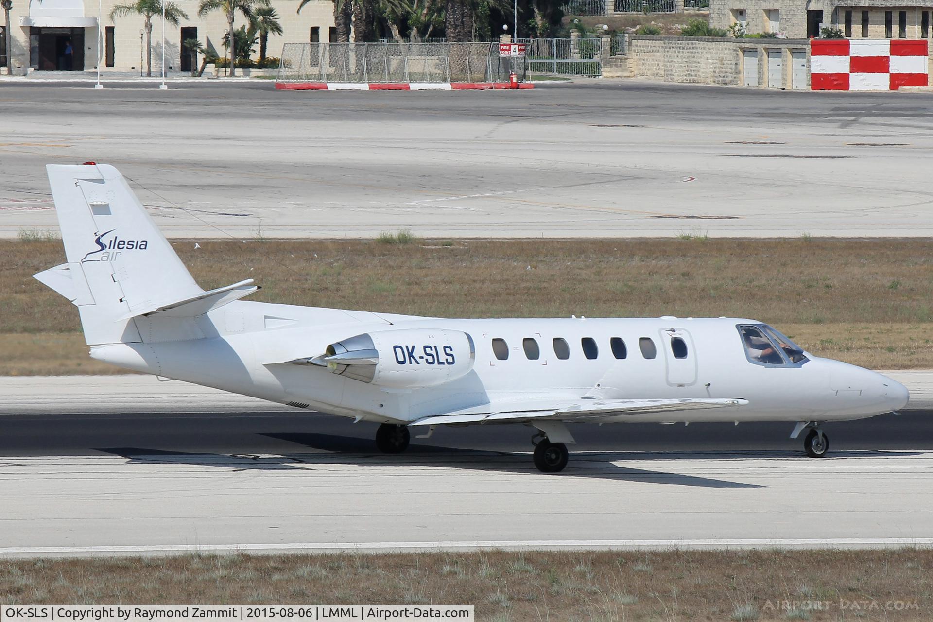 OK-SLS, 1990 Cessna 560 Citation V C/N 560-0088, Cessna 560 CitationV OK-SLS Silesia
