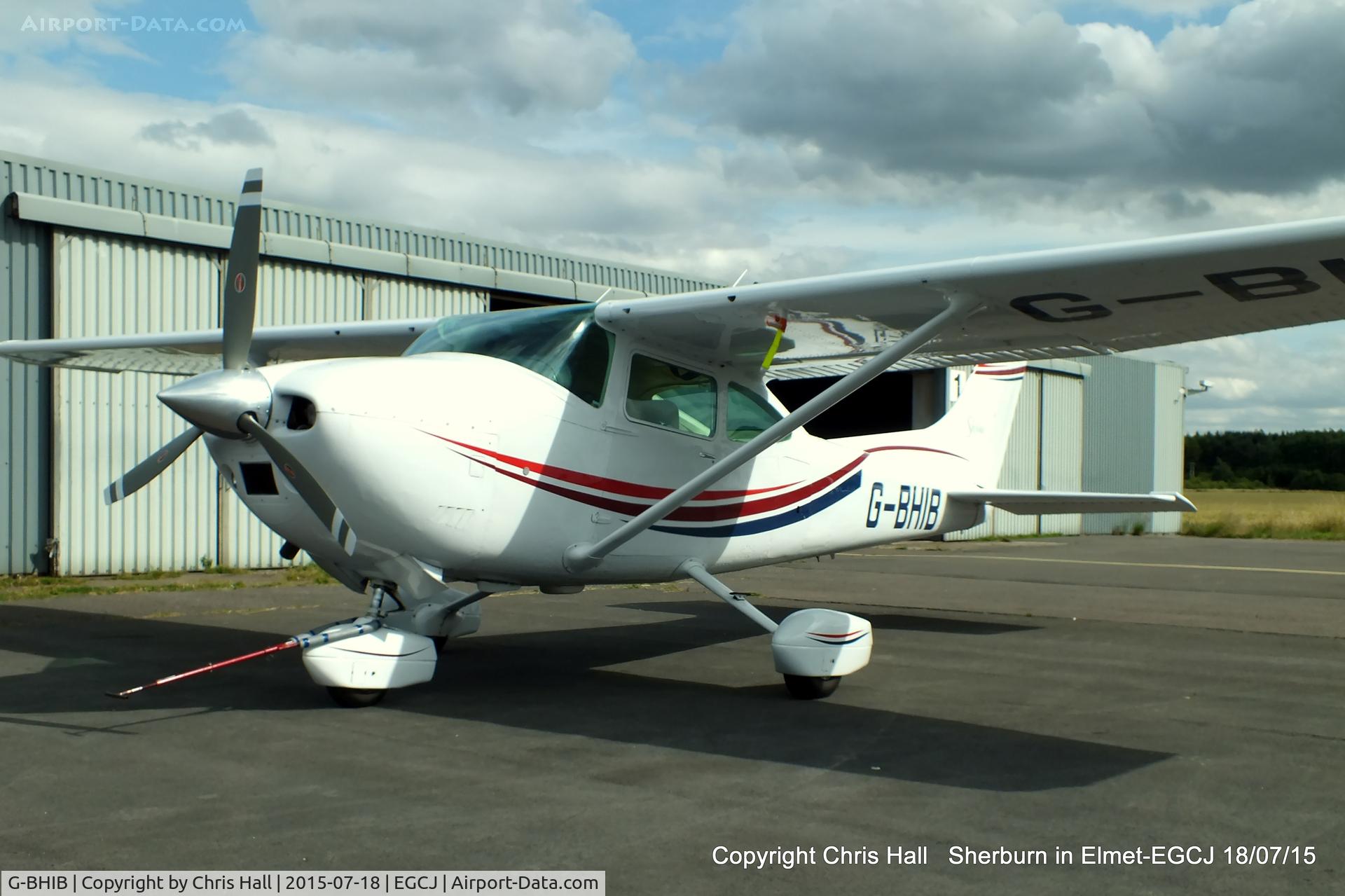 G-BHIB, 1980 Reims F182Q Skylane C/N 0134, at Sherburn in Elmet