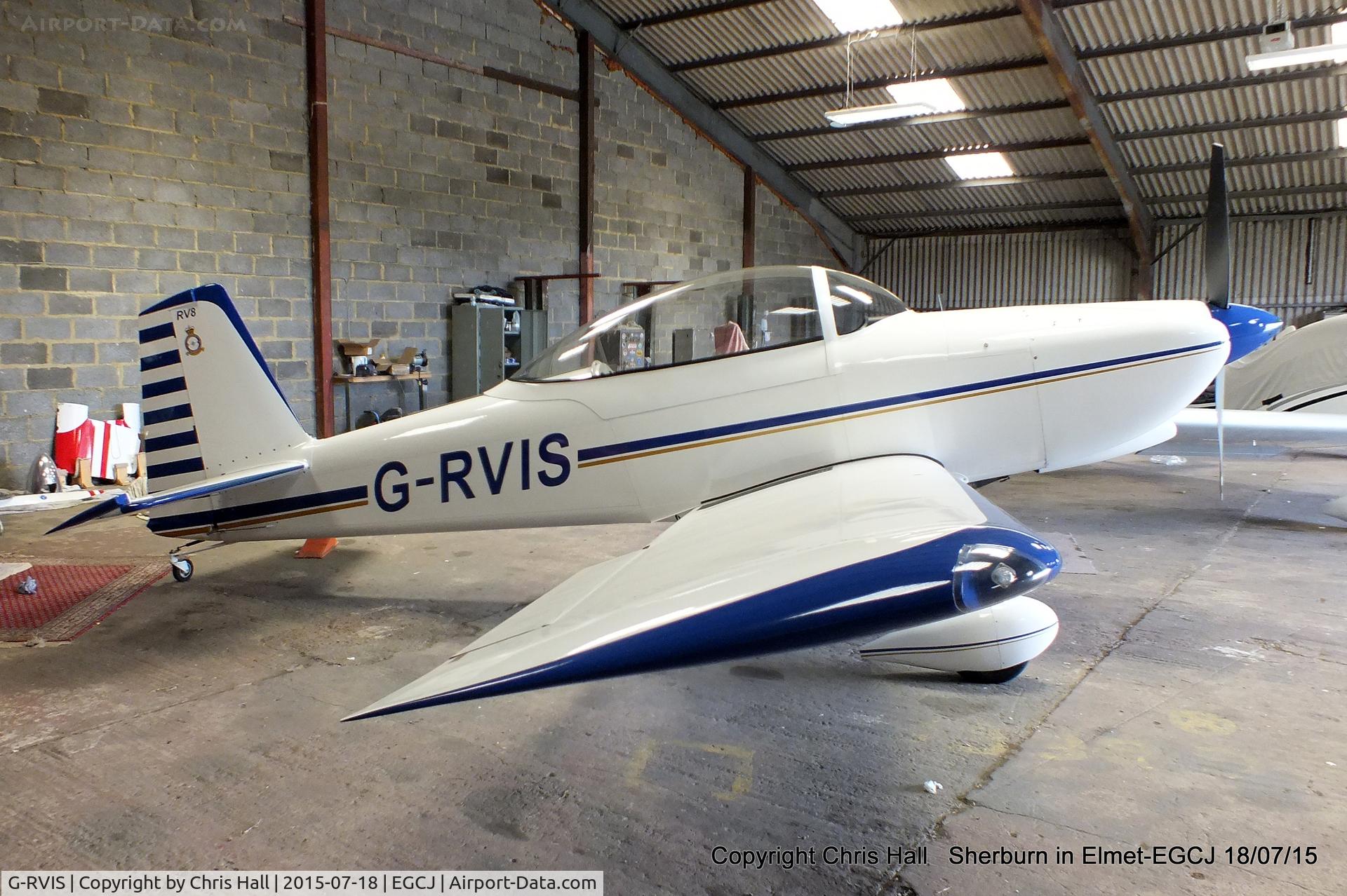G-RVIS, 2003 Vans RV-8 C/N PFA 303-14031, at Sherburn in Elmet