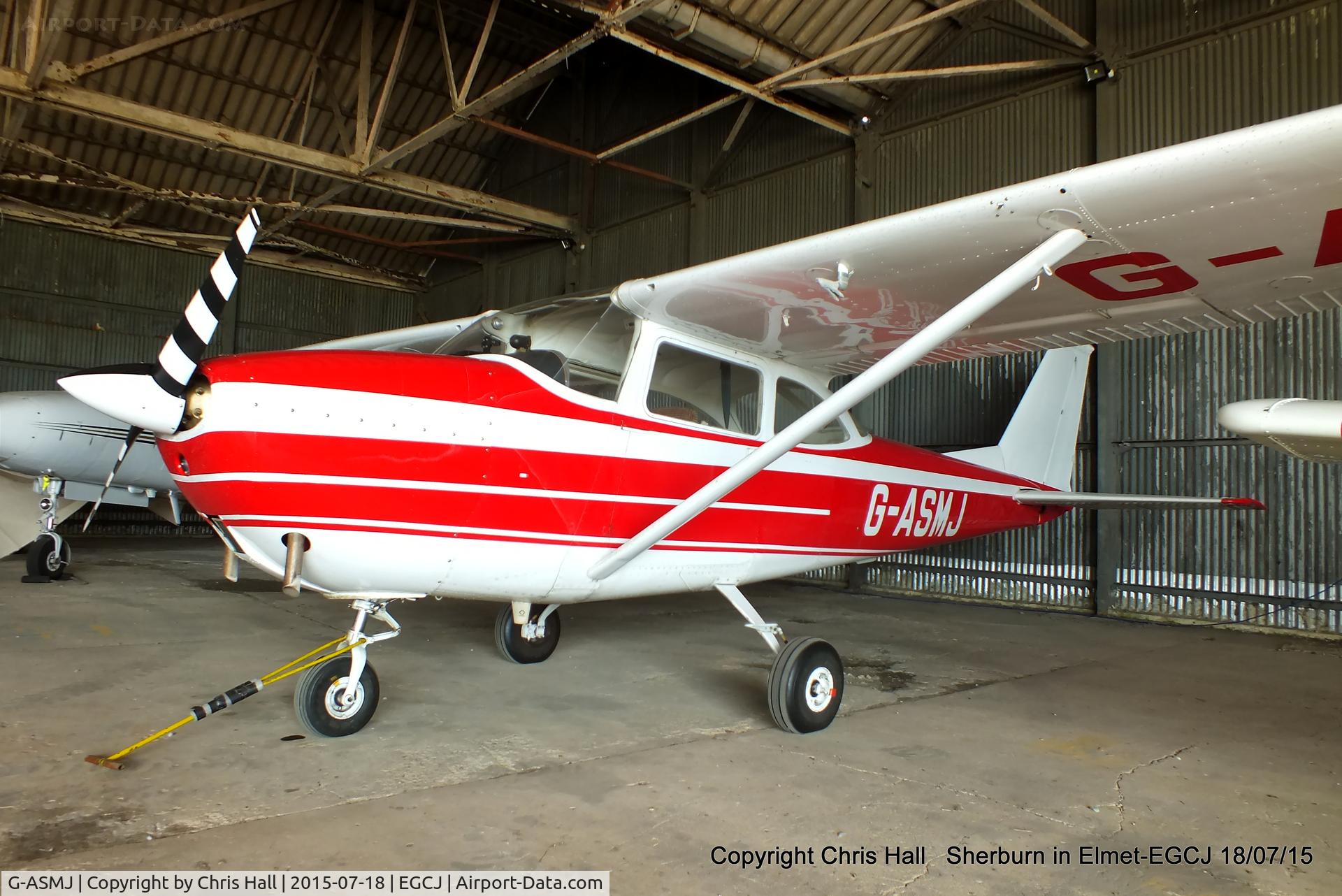 G-ASMJ, 1963 Reims Cessna F172E Skyhawk C/N 0029, at Sherburn in Elmet