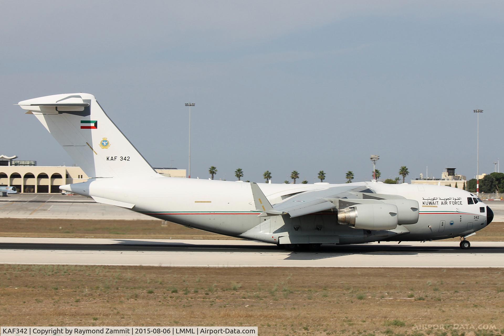 KAF342, 2013 Boeing C-17A Globemaster III C/N F-264/KAF-1, Boeing C-17A GlobemasterIII KAF342 Kuwair Air Force
