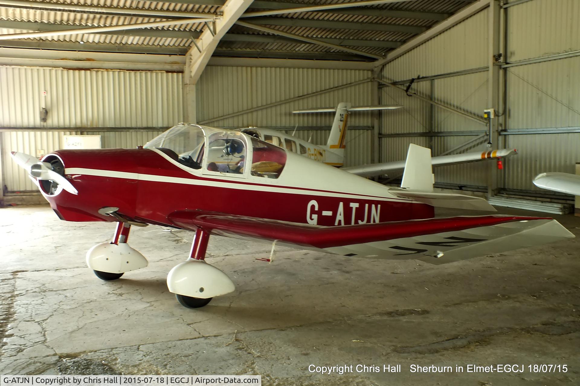 G-ATJN, 1958 Jodel D-119 C/N 863, at Sherburn in Elmet