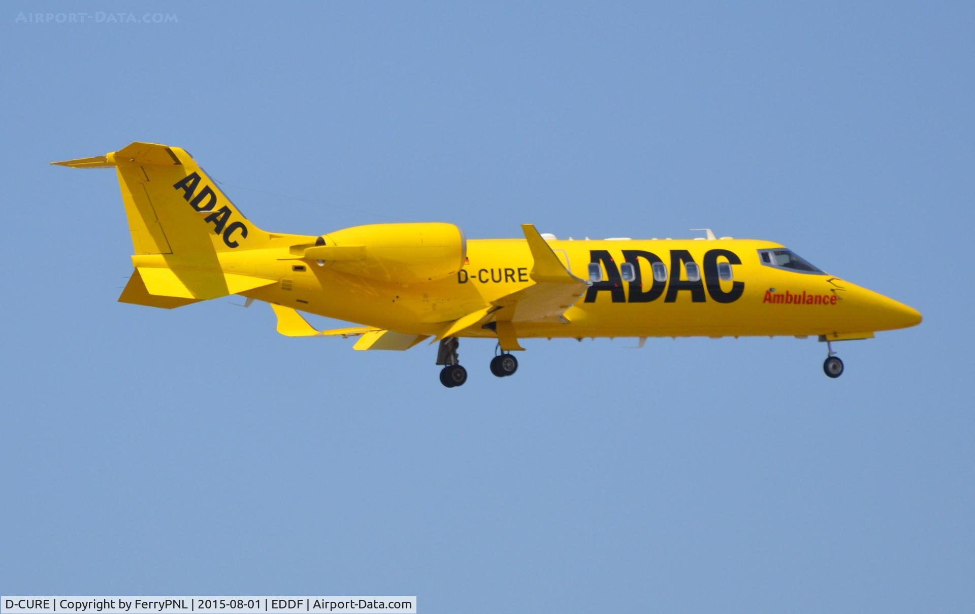 D-CURE, 2009 Learjet 60XR C/N 60-379, Aero Dienst Learjet 60XR operating for ADAC (German Autoclub).