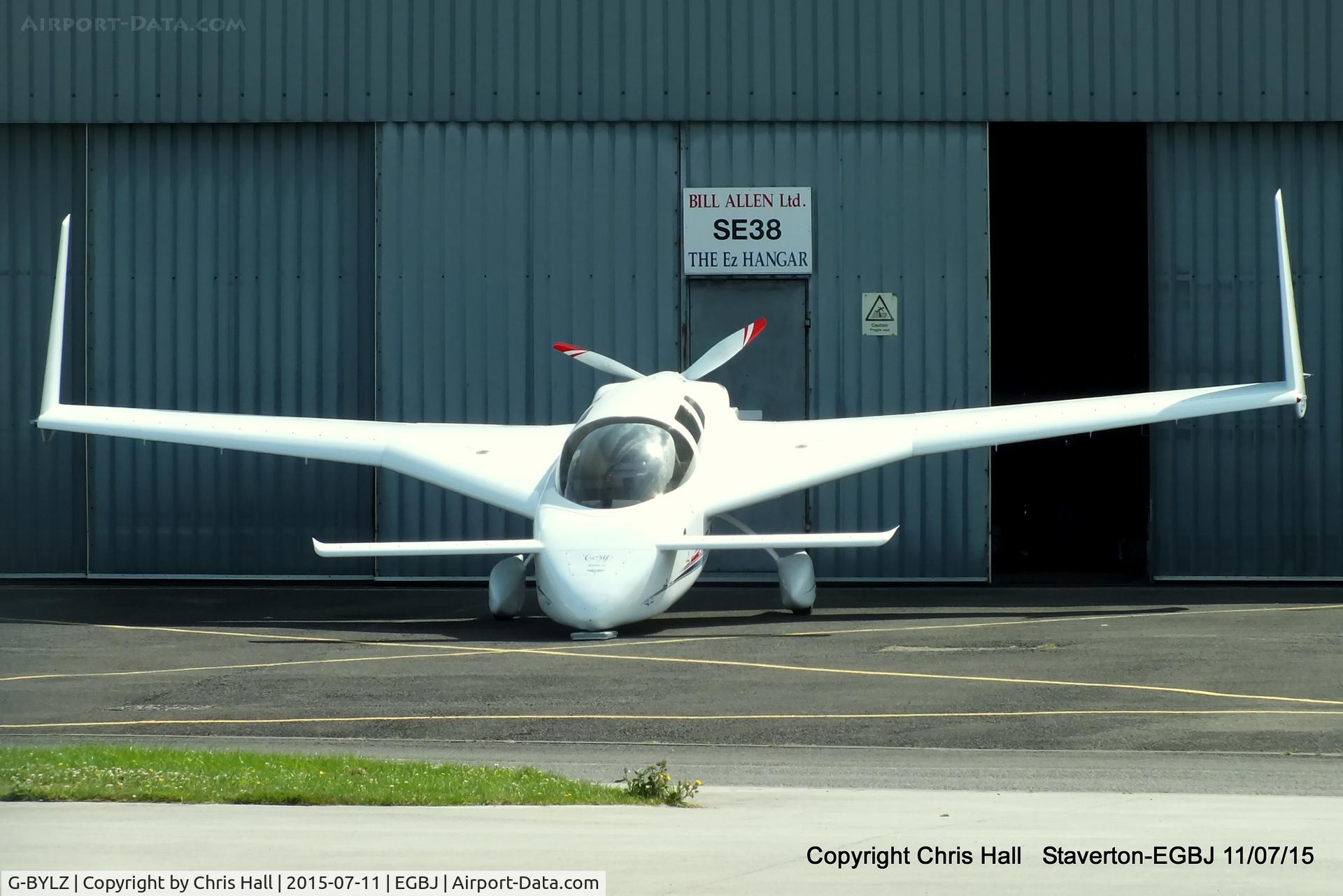 G-BYLZ, 1999 Co-Z Cozy Mark IV C/N PFA 159-12464, at Staverton