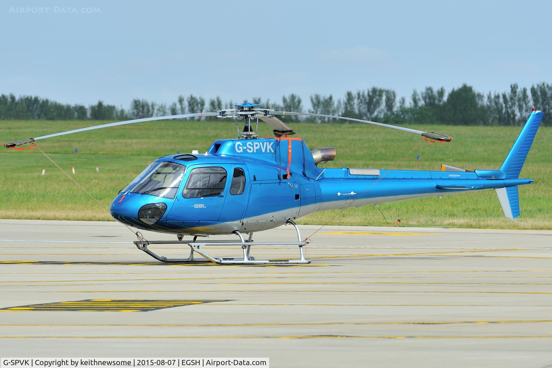 G-SPVK, 2007 Eurocopter AS-350B-3 Ecureuil Ecureuil C/N 4301, Nice Visitor.