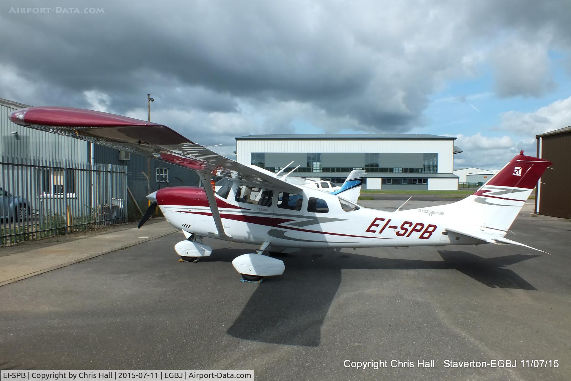 EI-SPB, 2007 Cessna T206H Turbo Stationair Turbo Stationair C/N T20608753, at Staverton