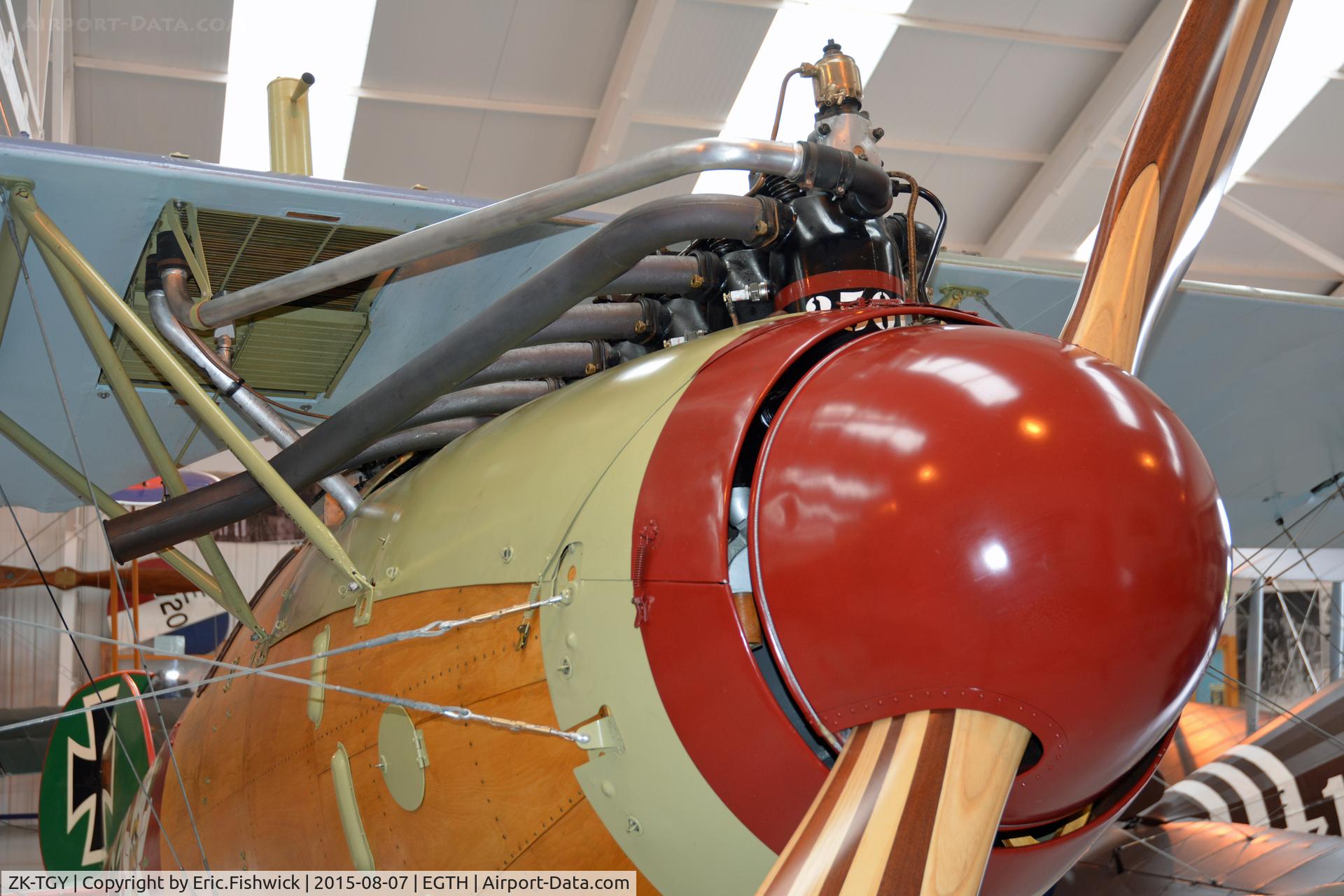 ZK-TGY, 2015 Albatros D-Va Replica C/N 5, 4. Engine: 180 HP Mercedes D IIIaü 6 cylinder in-line engine displacing 14.8 litres.....