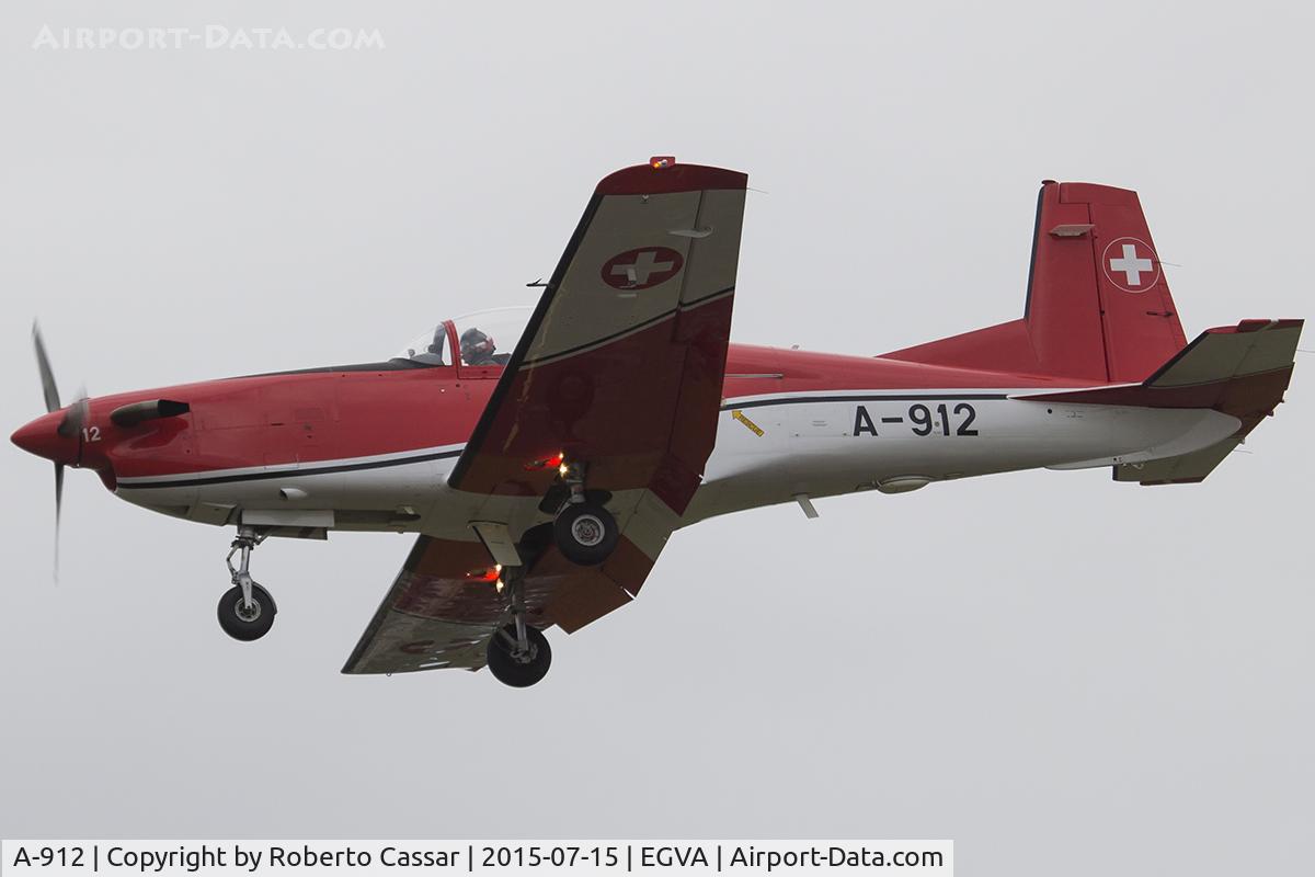 A-912, 1982 Pilatus PC-7 Turbo Trainer C/N 320, Fairford