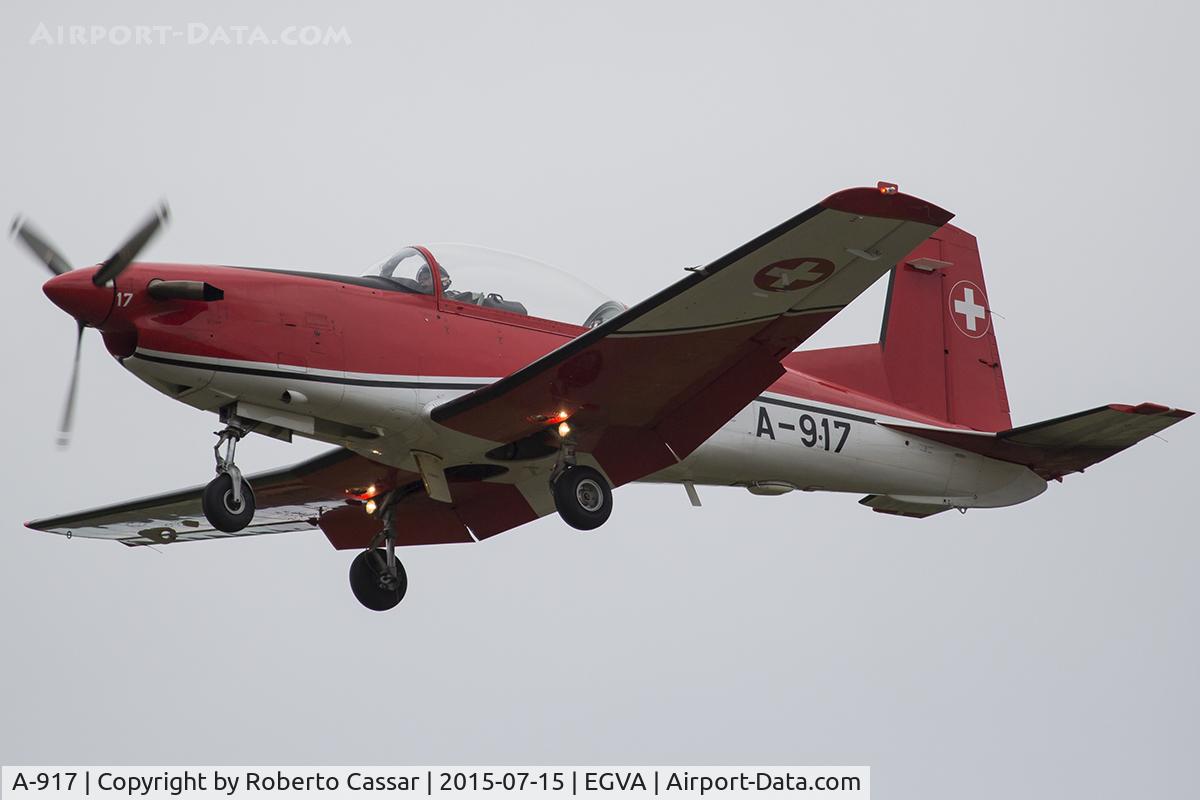 A-917, 1983 Pilatus PC-7 Turbo Trainer C/N 325, Fairford