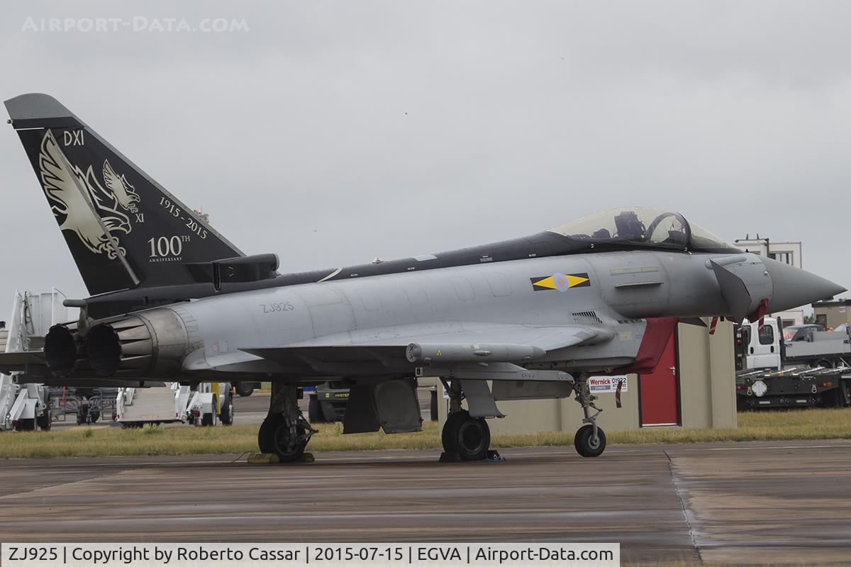 ZJ925, 2006 Eurofighter EF-2000 Typhoon FGR4 C/N 0080/BS016, Fairford