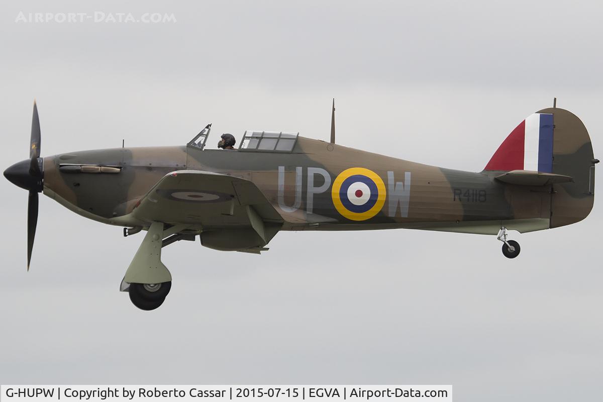 G-HUPW, 1940 Hawker Hurricane I C/N G592301, Fairford