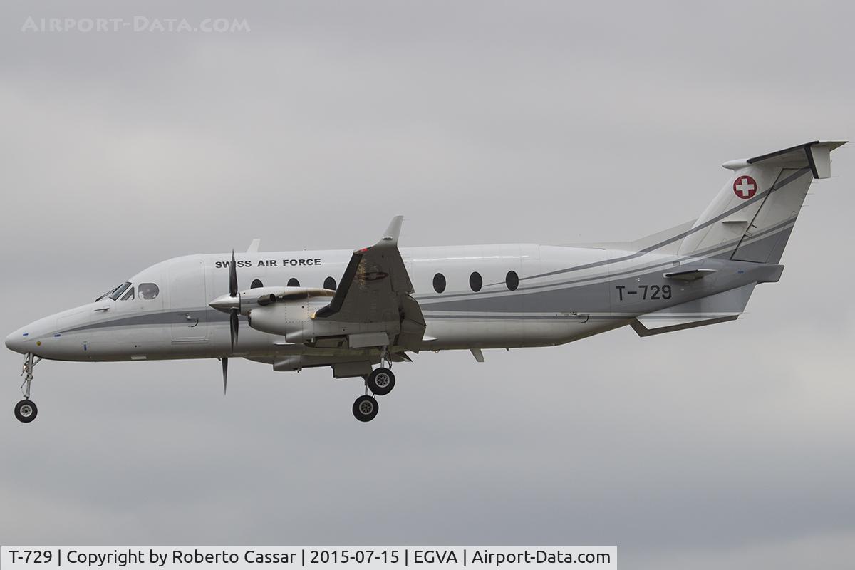 T-729, 1997 Beech 1900D C/N UE-288, Fairford