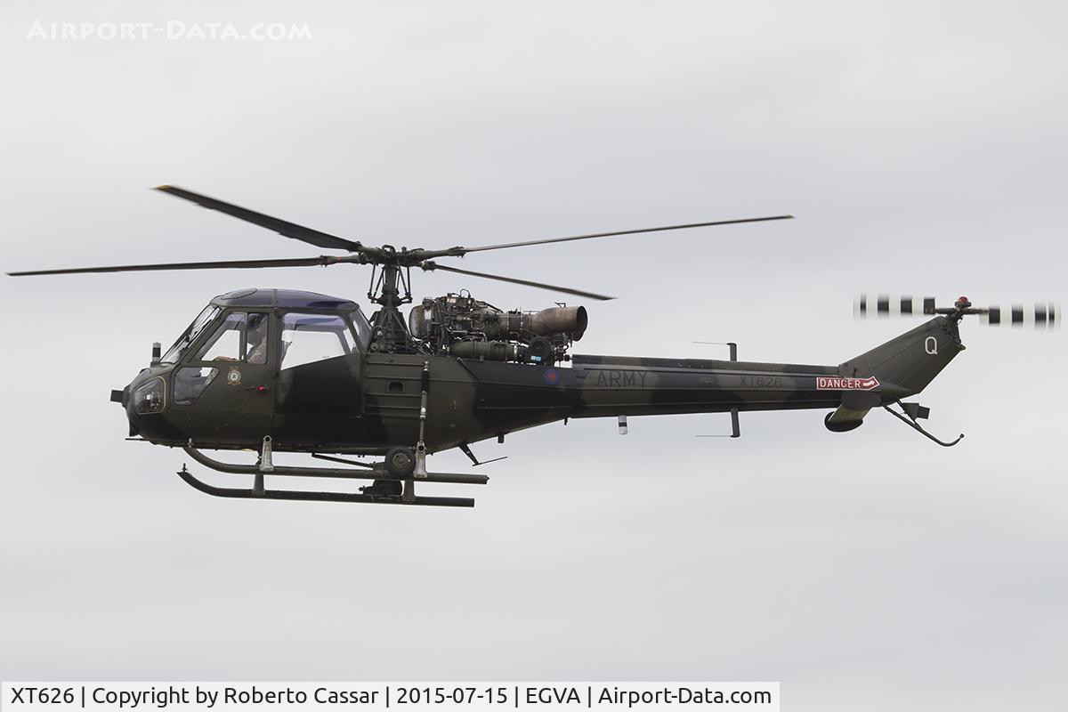 XT626, 1966 Westland Scout AH.1 C/N F9632, Fairford