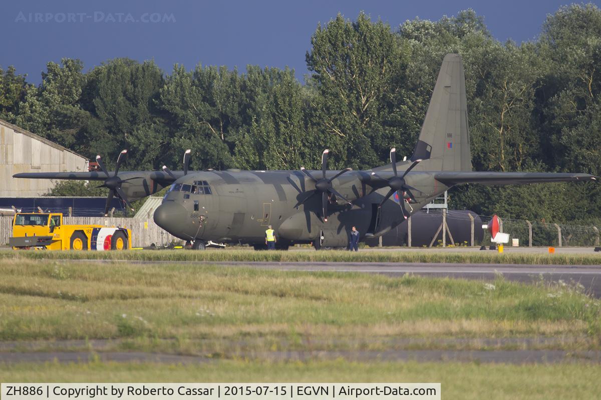ZH886, 1999 Lockheed Martin C-130J Hercules C.5 C/N 382-5484, Brizenorton