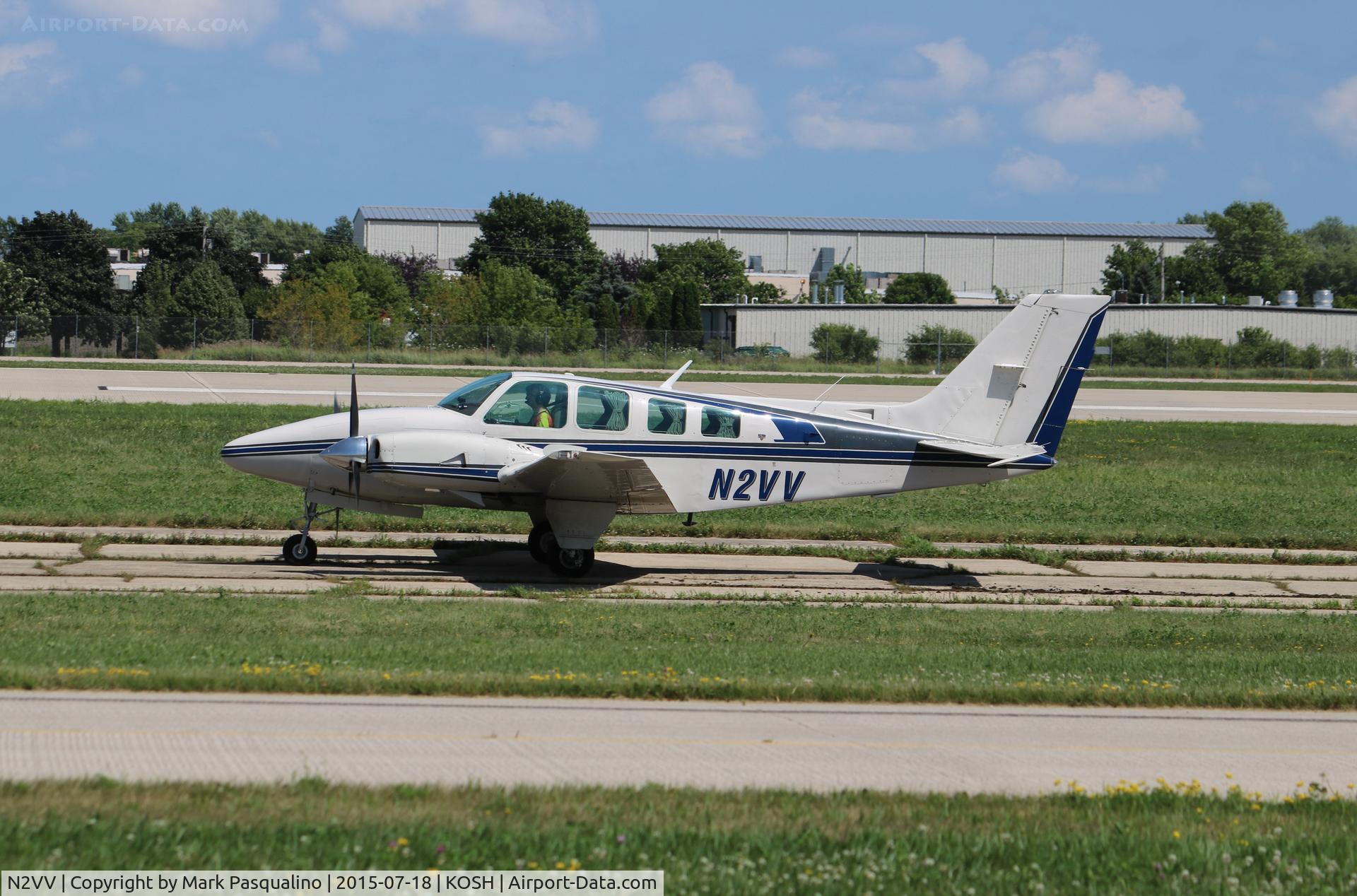 N2VV, 1976 Beech 58TC Baron C/N TK-37, Beech 58TC