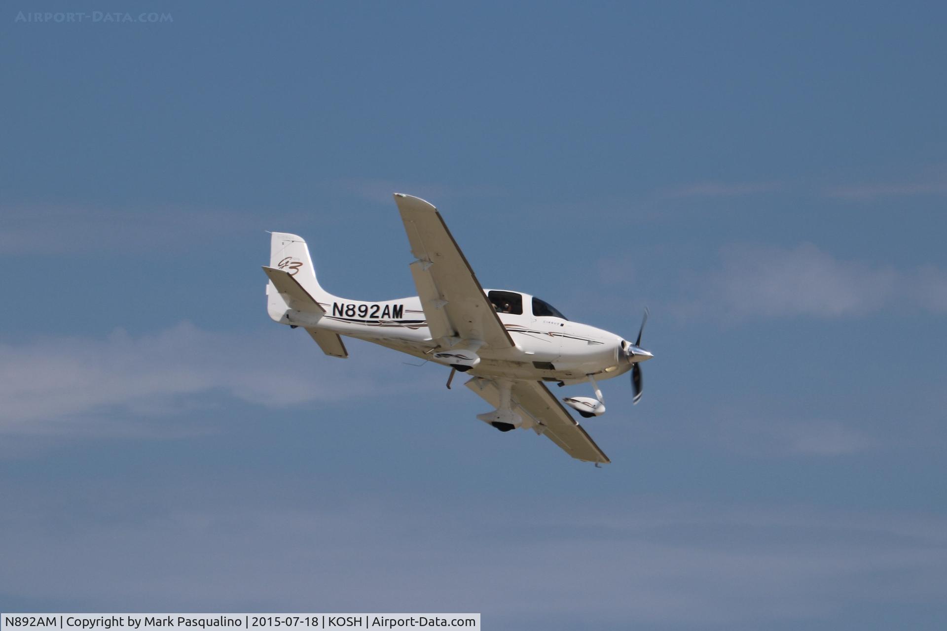 N892AM, 2007 Cirrus SR22 C/N 2738, Cirrus SR22