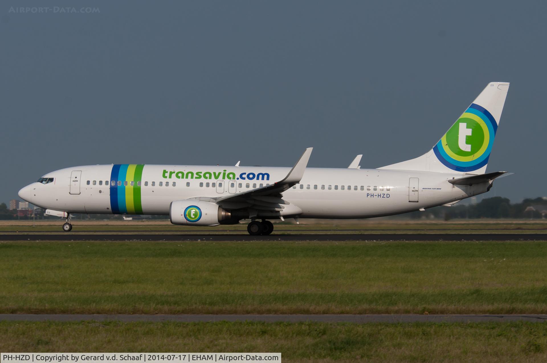 PH-HZD, 1999 Boeing 737-8K2 C/N 28376, Schiphol, July 2014