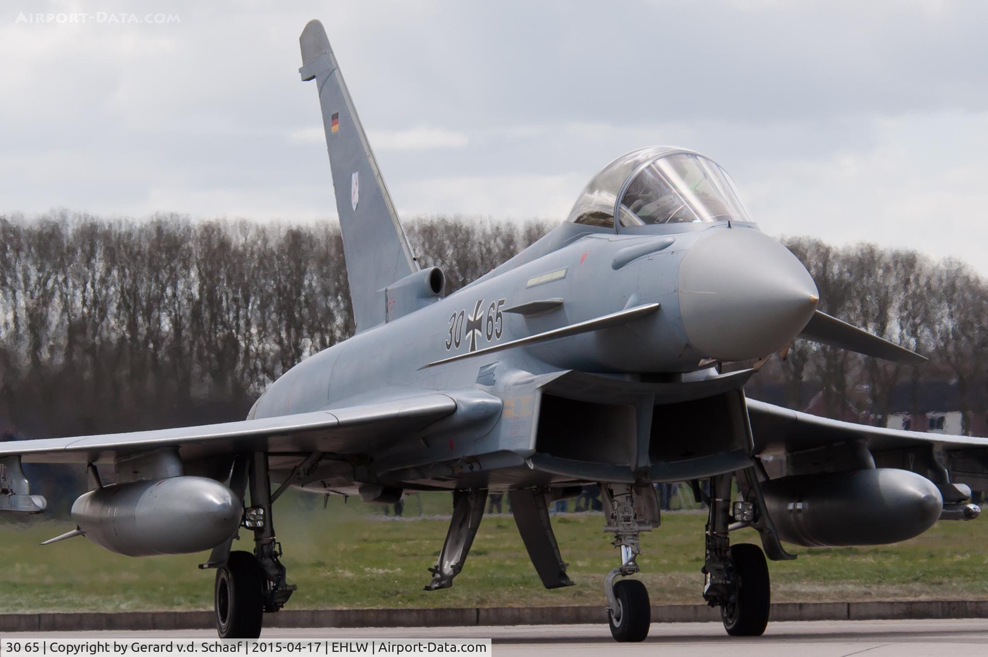 30 65, Eurofighter EF-2000 Typhoon S C/N GS048, Leeuwarden, April 2015