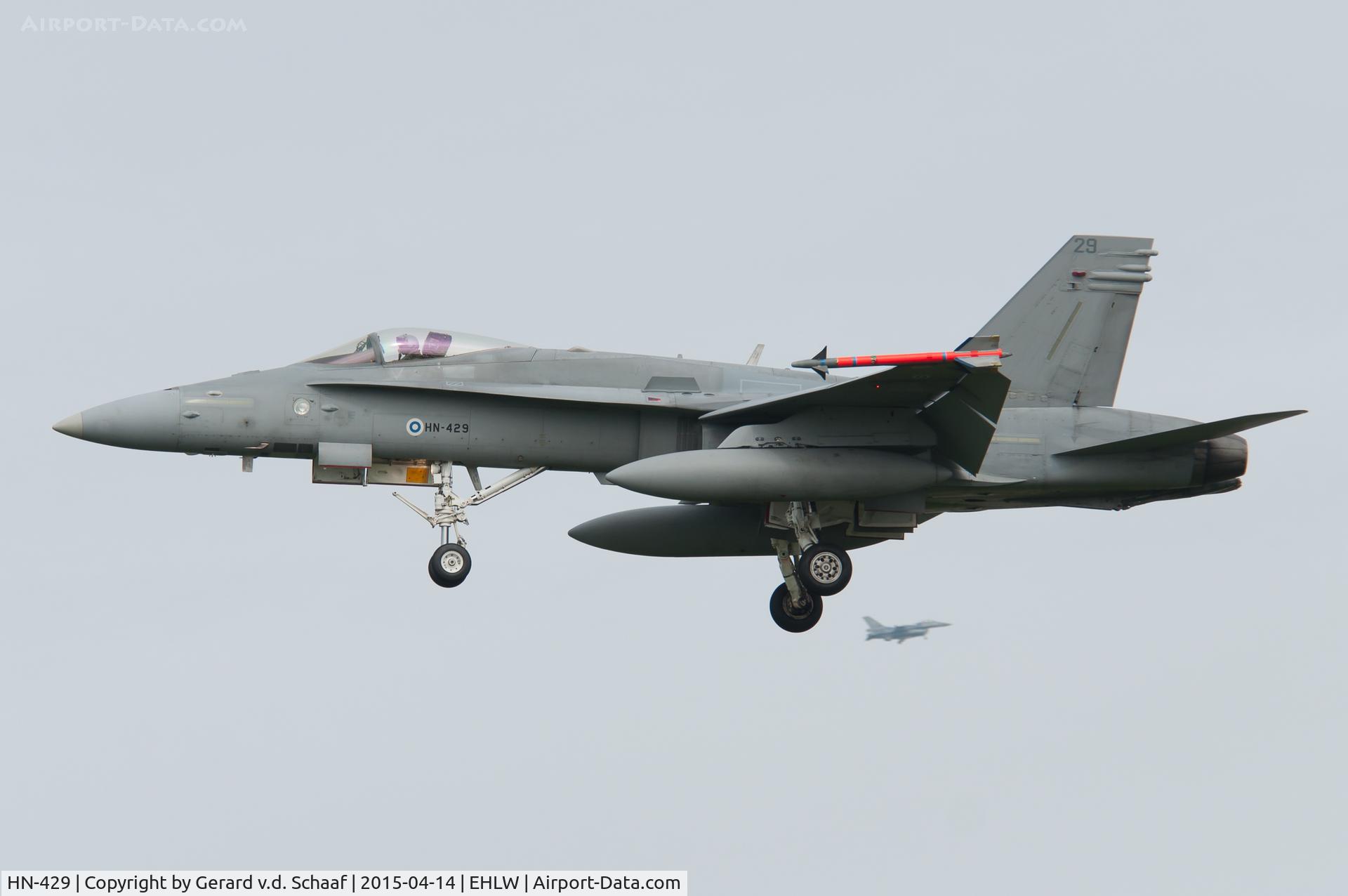 HN-429, McDonnell Douglas F-18C Hornet C/N 1431, Leeuwarden, April 2015