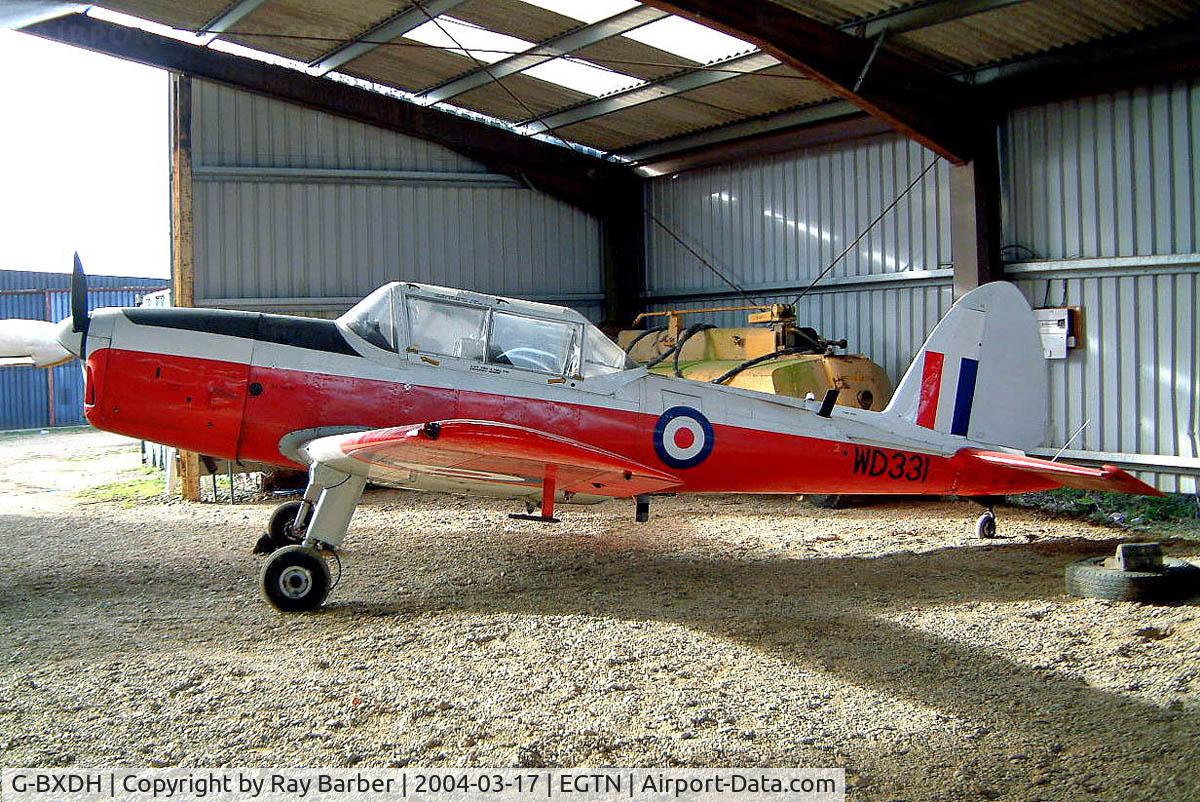 G-BXDH, 1951 De Havilland DHC-1 Chipmunk 22 C/N C1/0270, De Havilland Canada DHC-1 Chipmunk 22 [C1/0270] Enstone~G 17/03/2004