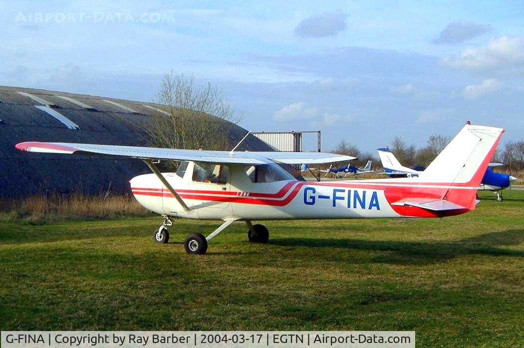 G-FINA, 1972 Reims F150L C/N 0826, R/Cessna F.150L [0826] Enstone~G 17/03/2004