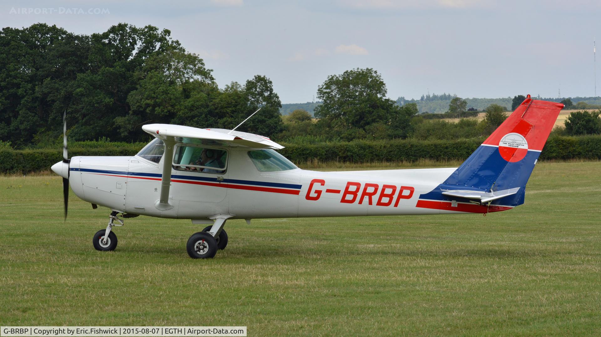 G-BRBP, 1980 Cessna 152 C/N 152-84915, 1. G-BRBP arriving at The Shuttleworth Collection.