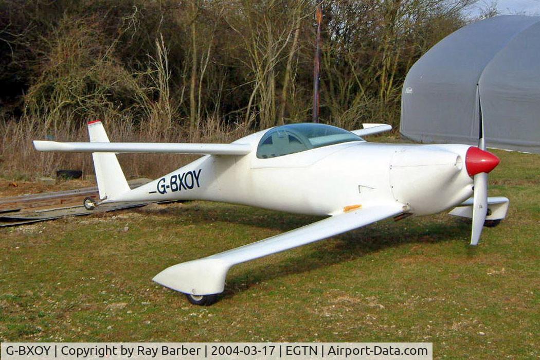 G-BXOY, 2000 QAC Quickie Q235 C/N PFA 094A-12183, QAC Quickie Q-2 [PFA 094A-12183] Enstone~G 17/03/2004