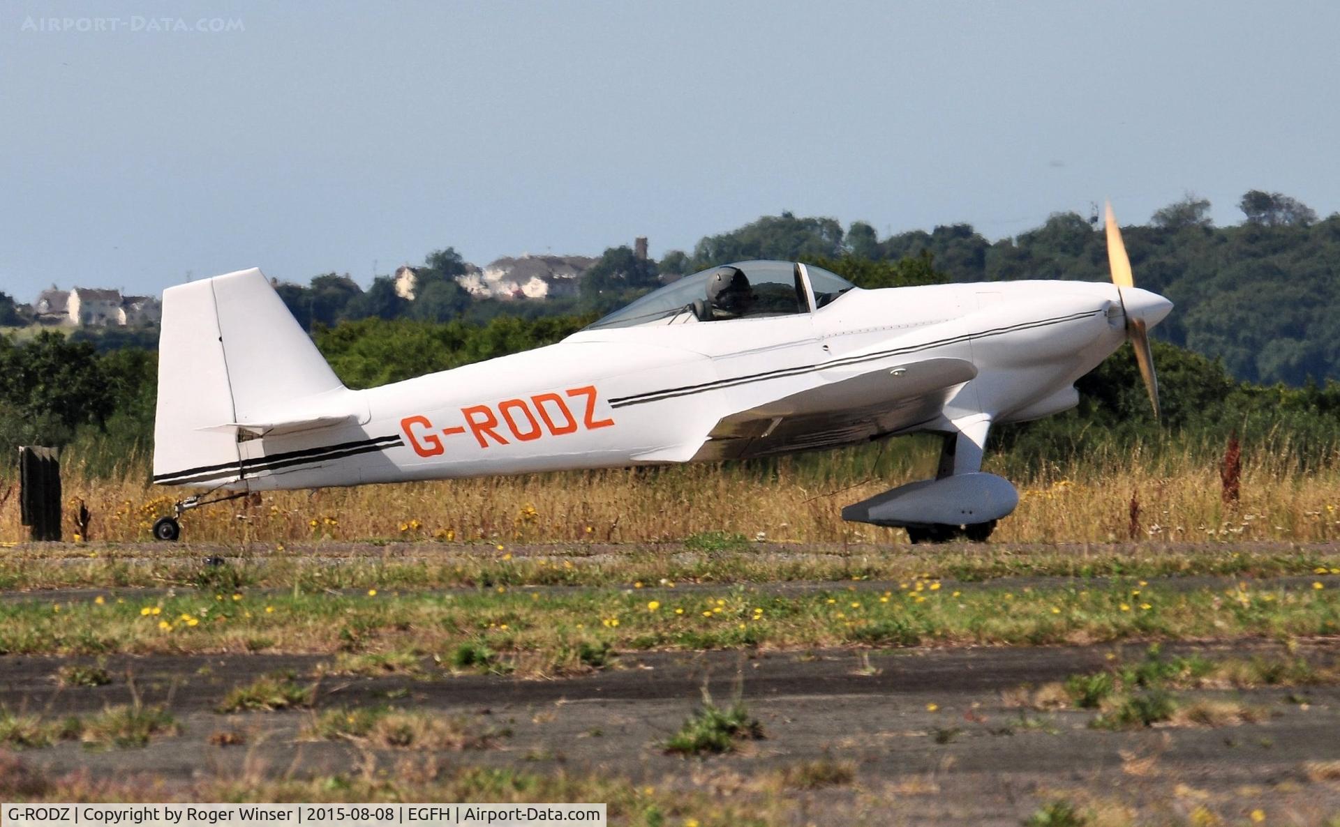 G-RODZ, 2004 Vans RV-3 C/N 10622, Visiting RV-3A. Previously registered N68AR.