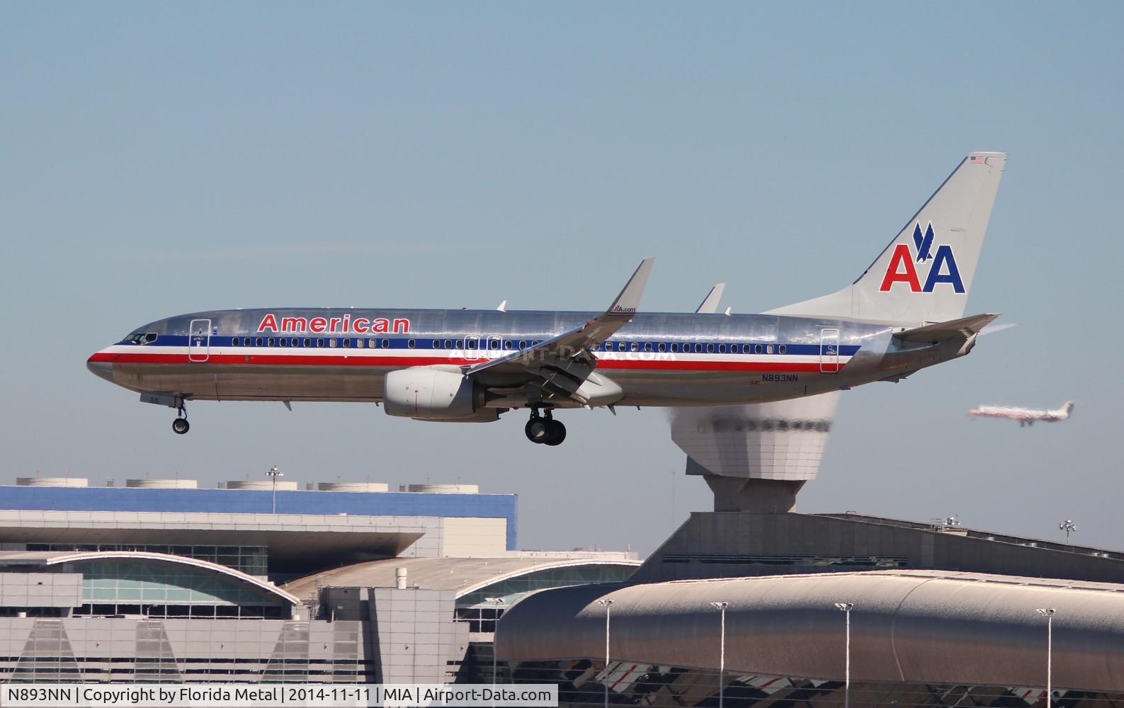 N893NN, 2012 Boeing 737-823 C/N 33316, American
