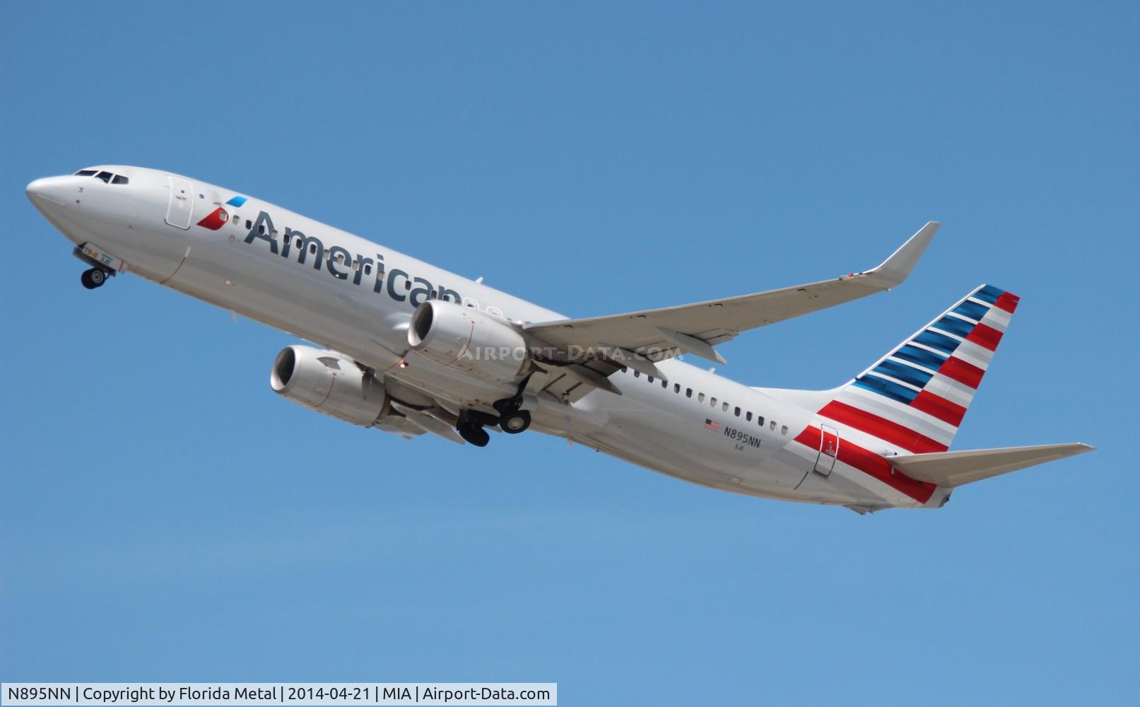 N895NN, 2012 Boeing 737-823 C/N 31149, American