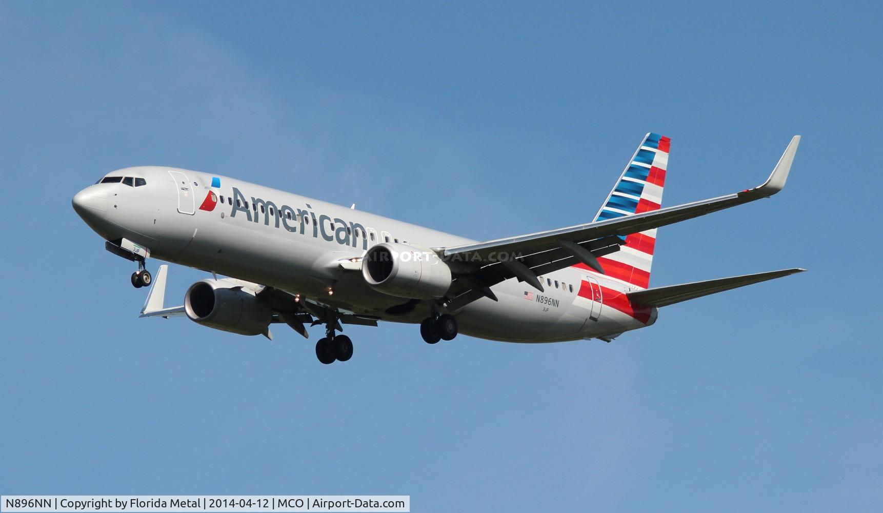 N896NN, 2012 Boeing 737-823 C/N 4093, American