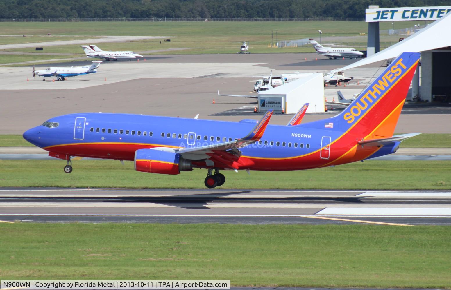 N900WN, 2007 Boeing 737-7H4 C/N 32544, Southwest
