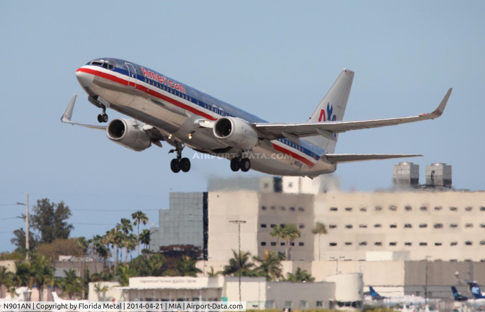N901AN, 1999 Boeing 737-823 C/N 29503, American