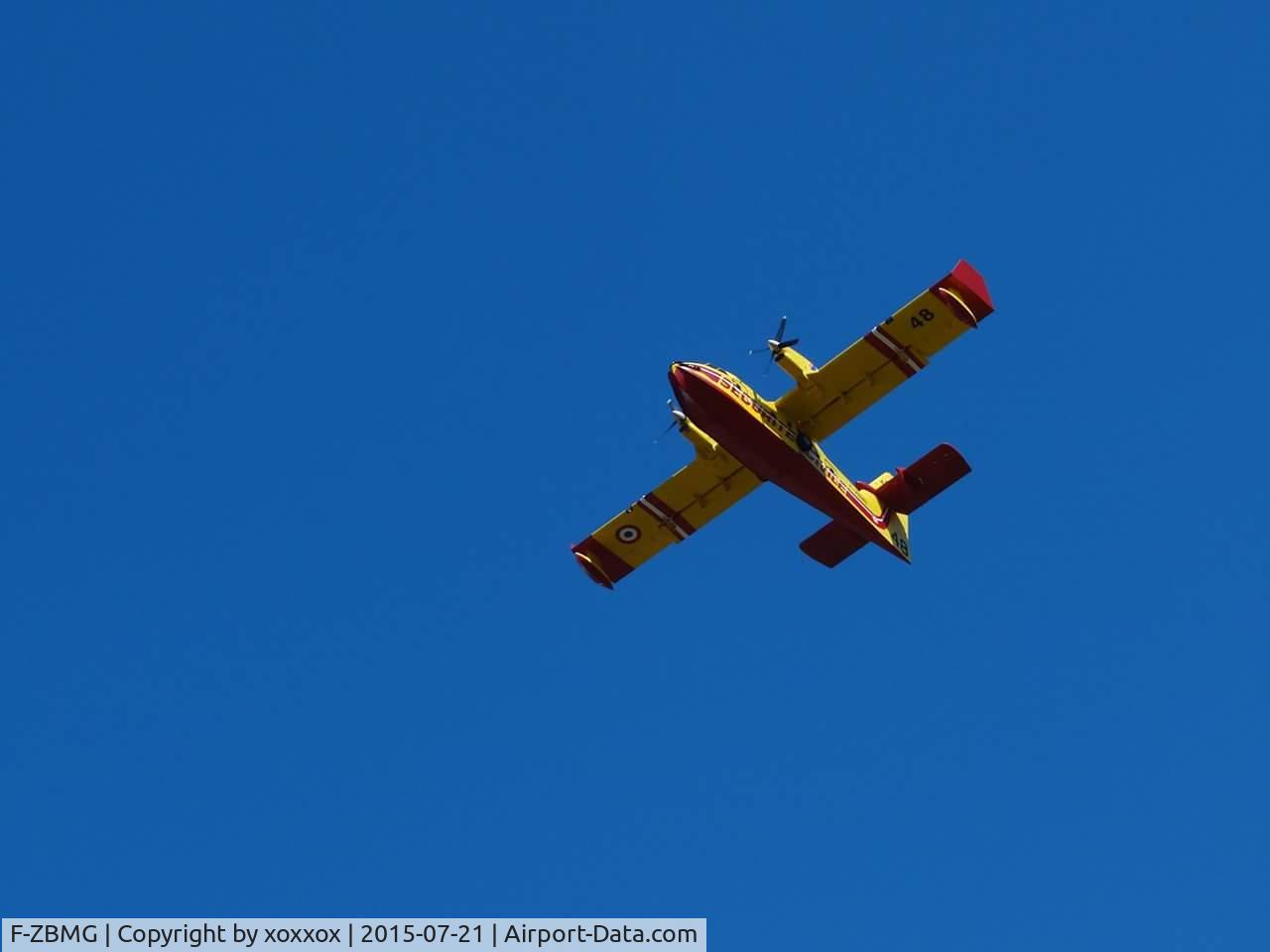 F-ZBMG, 2006 Canadair CL-215-6B11 CL-415 C/N 2065, 21-07-2015 : Take Off LFMO