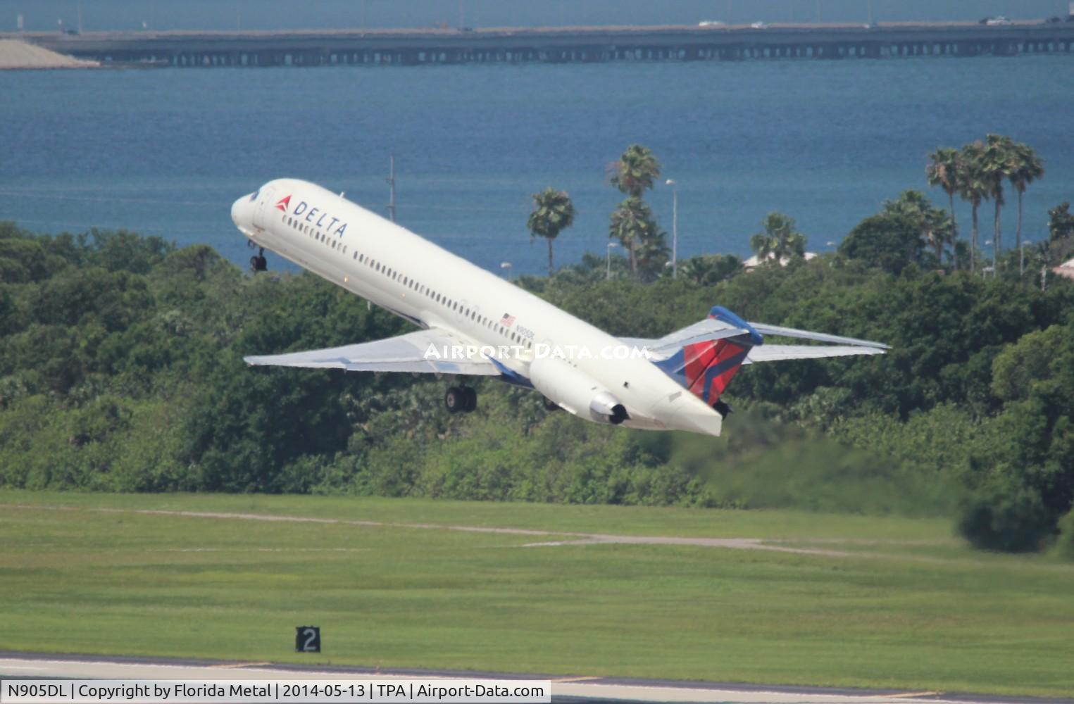 N905DL, 1987 McDonnell Douglas MD-88 C/N 49536, Delta