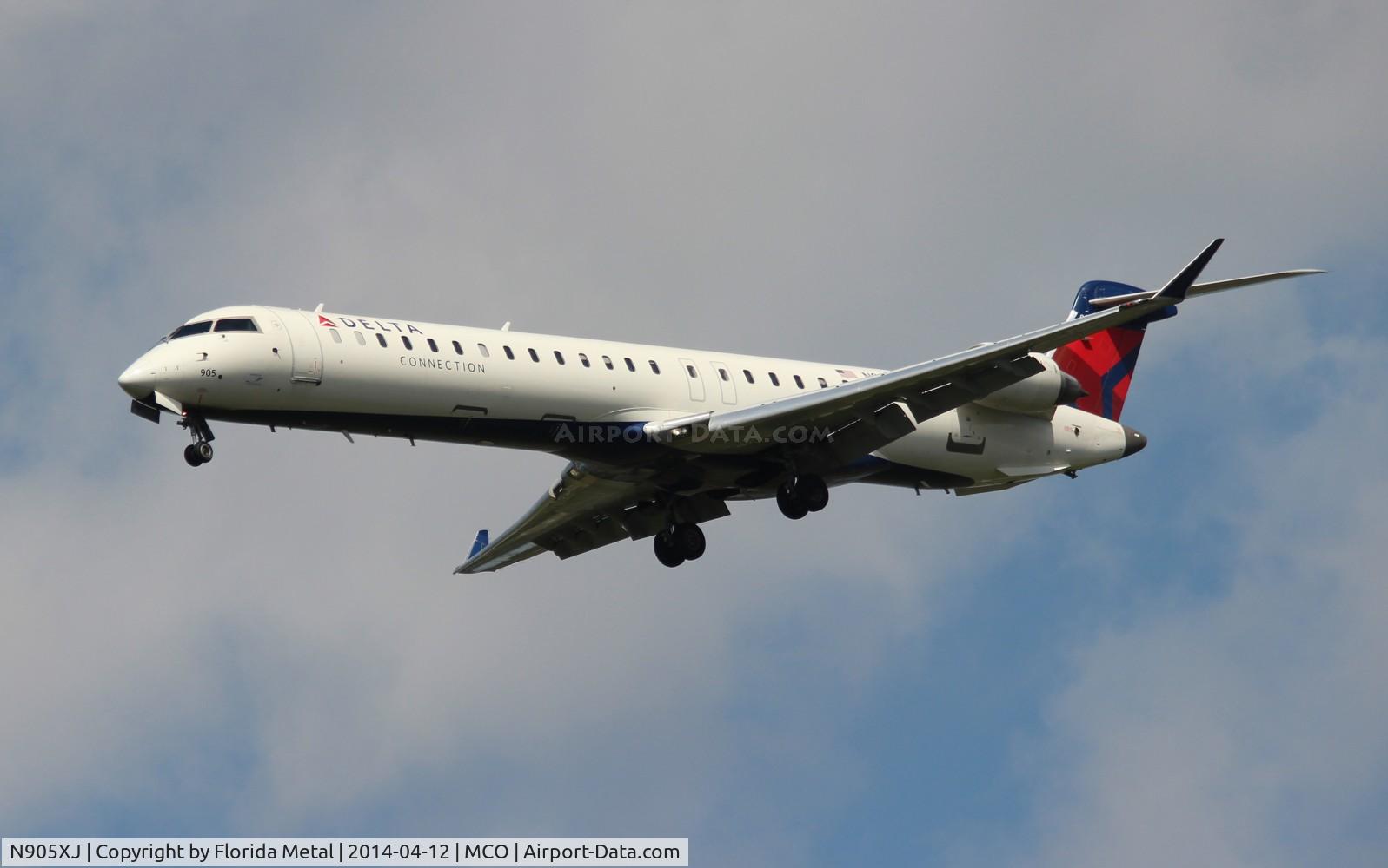 N905XJ, 2007 Bombardier CRJ-900 (CL-600-2D24) C/N 15137, Delta Connection CRJ-900