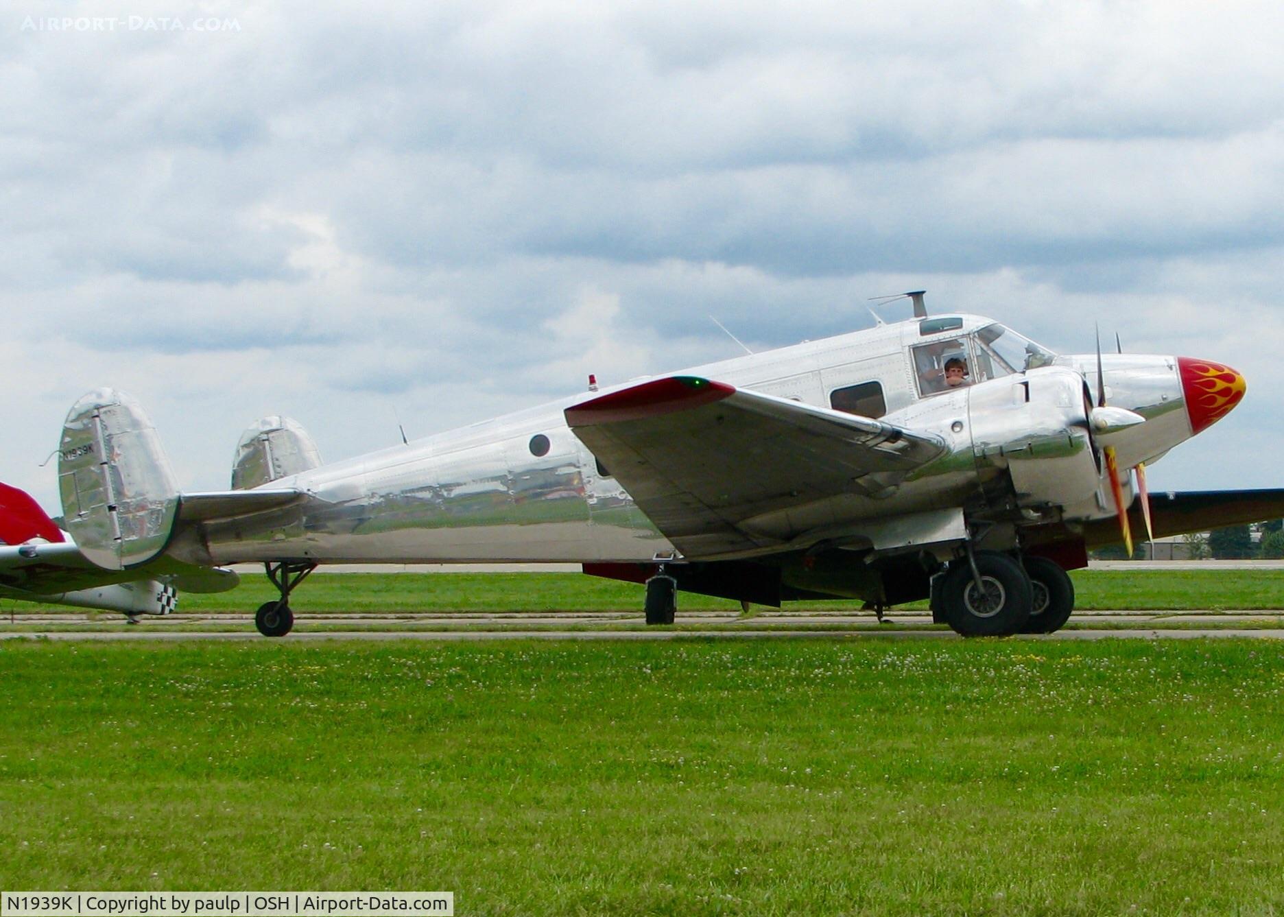 N1939K, 1959 Beech E18S-9700 C/N BA-403, At AirVenture