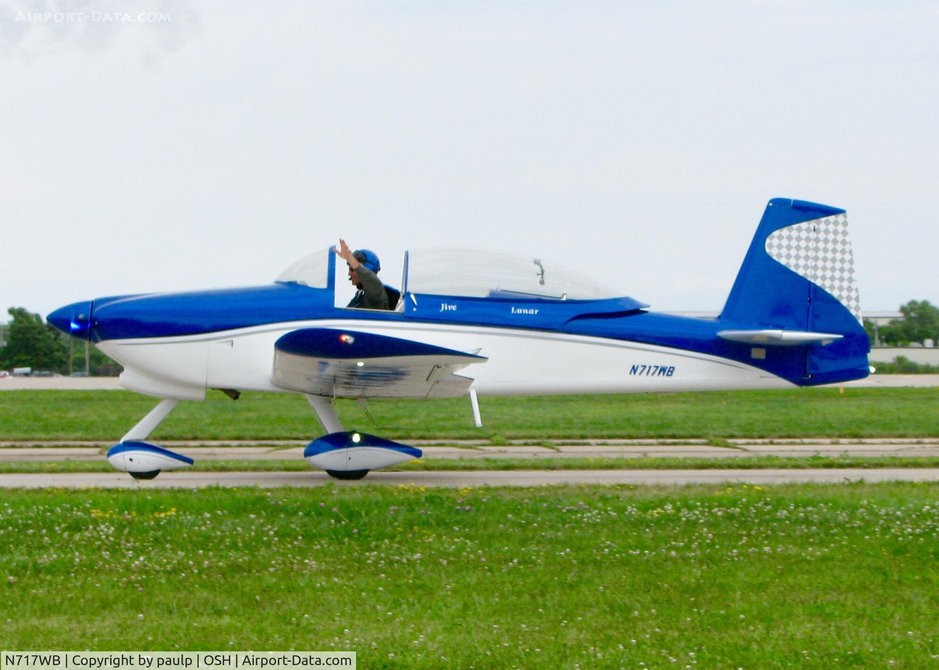 N717WB, 2006 Vans RV-8A C/N 80363, At AirVenture