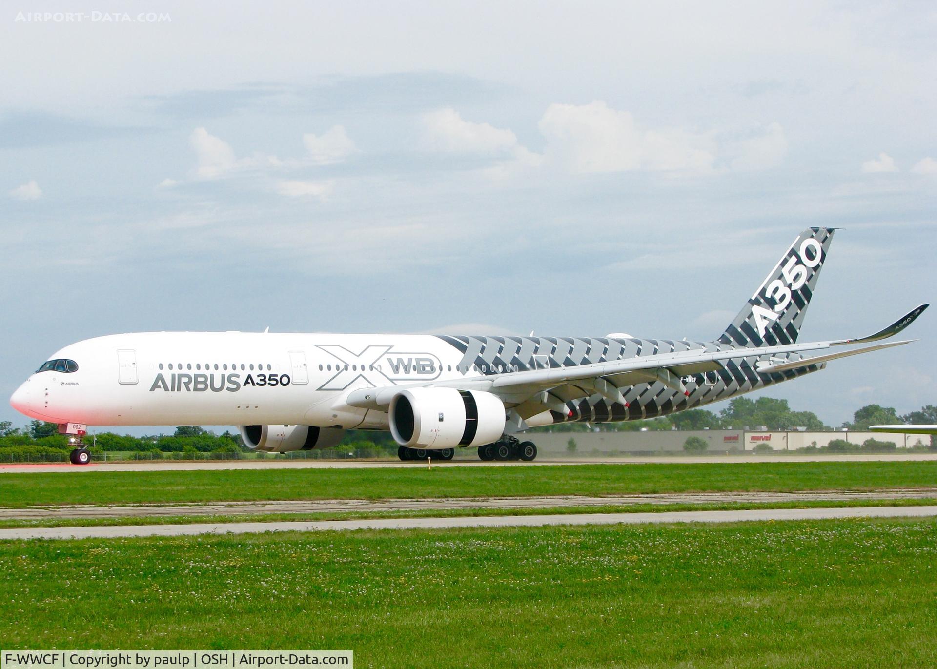 F-WWCF, 2013 Airbus A350-941 C/N 002, At AirVenture