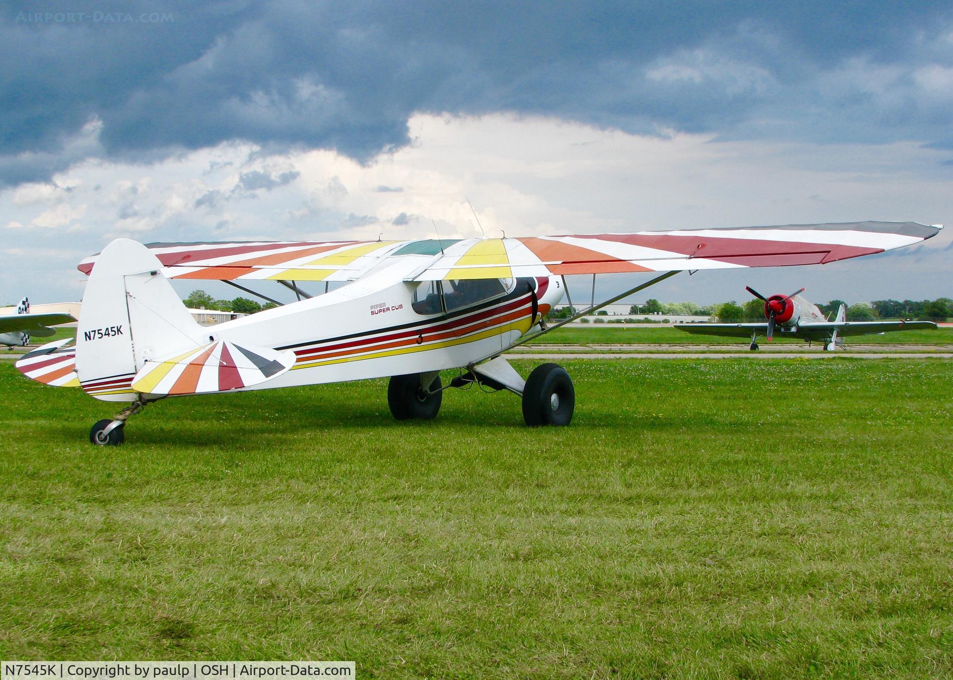 N7545K, 1950 Piper PA-18-105 Super Cub C/N 18-261, At AirVenture