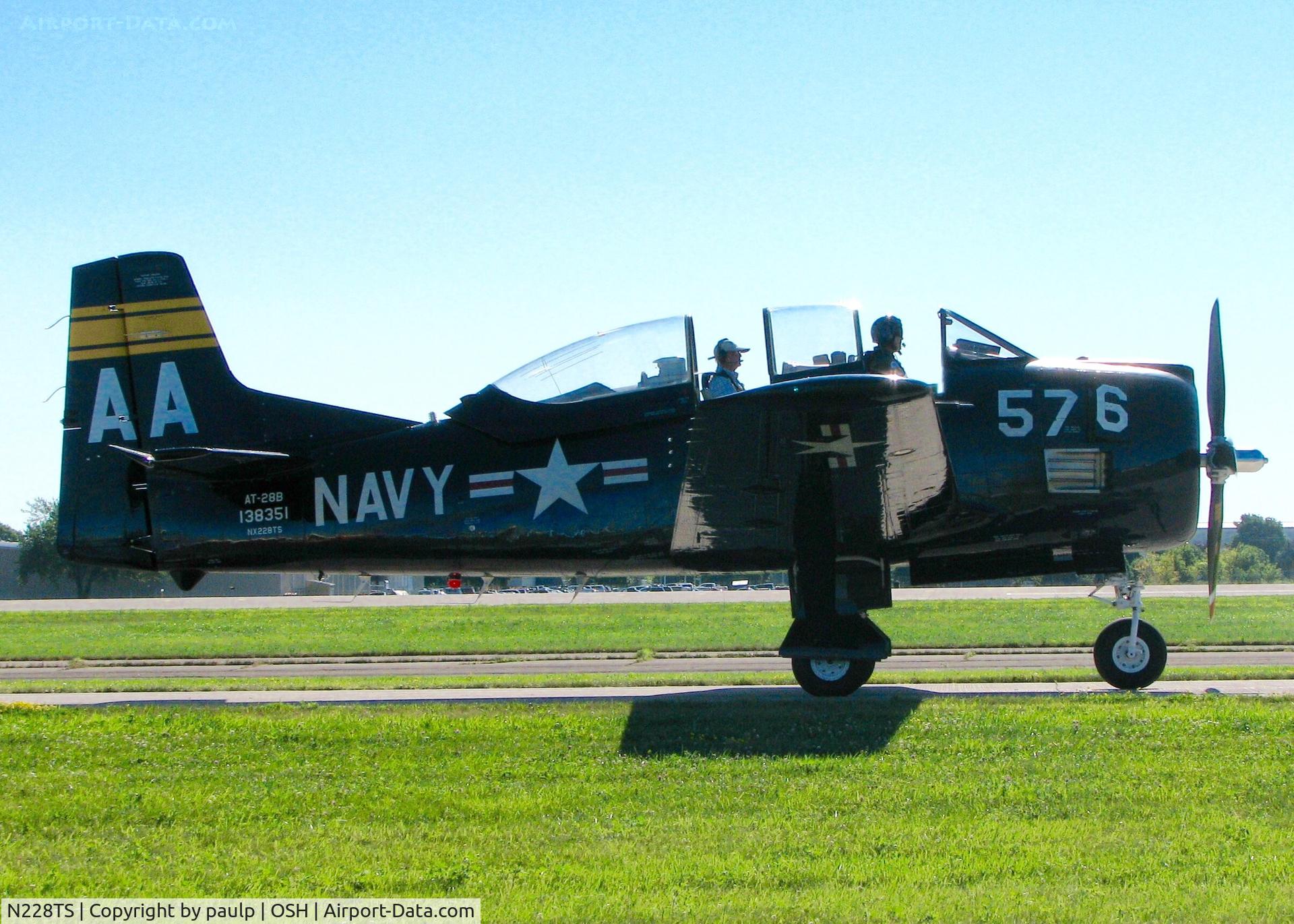 N228TS, 1954 North American T-28D Trojan C/N 200-422, At AirVenture